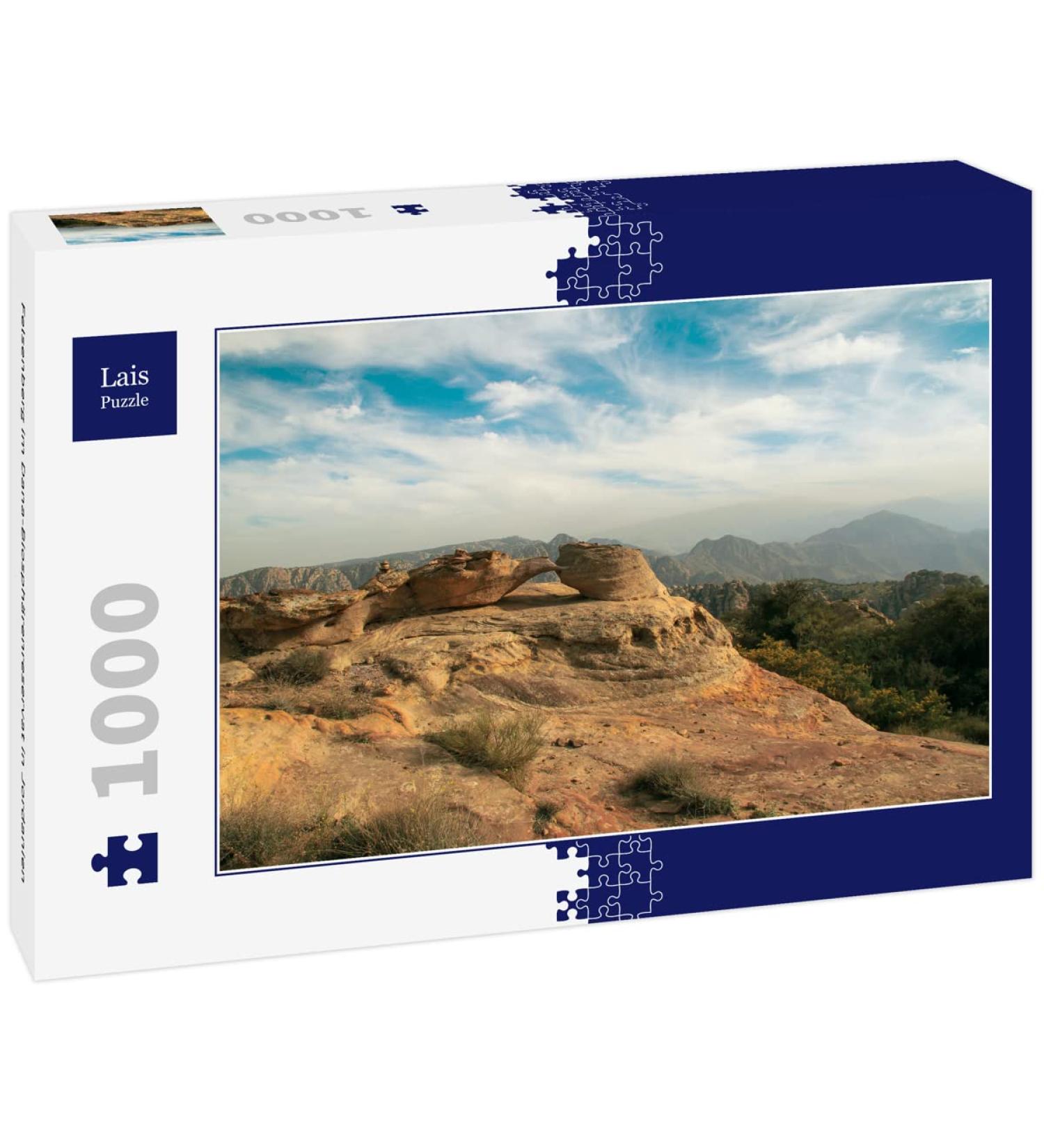 Lais Puzzle Rocky Mountain in the Dana Biosphere Reserve in Jordan 1000 pieces - Buy Online on GoSupps.com