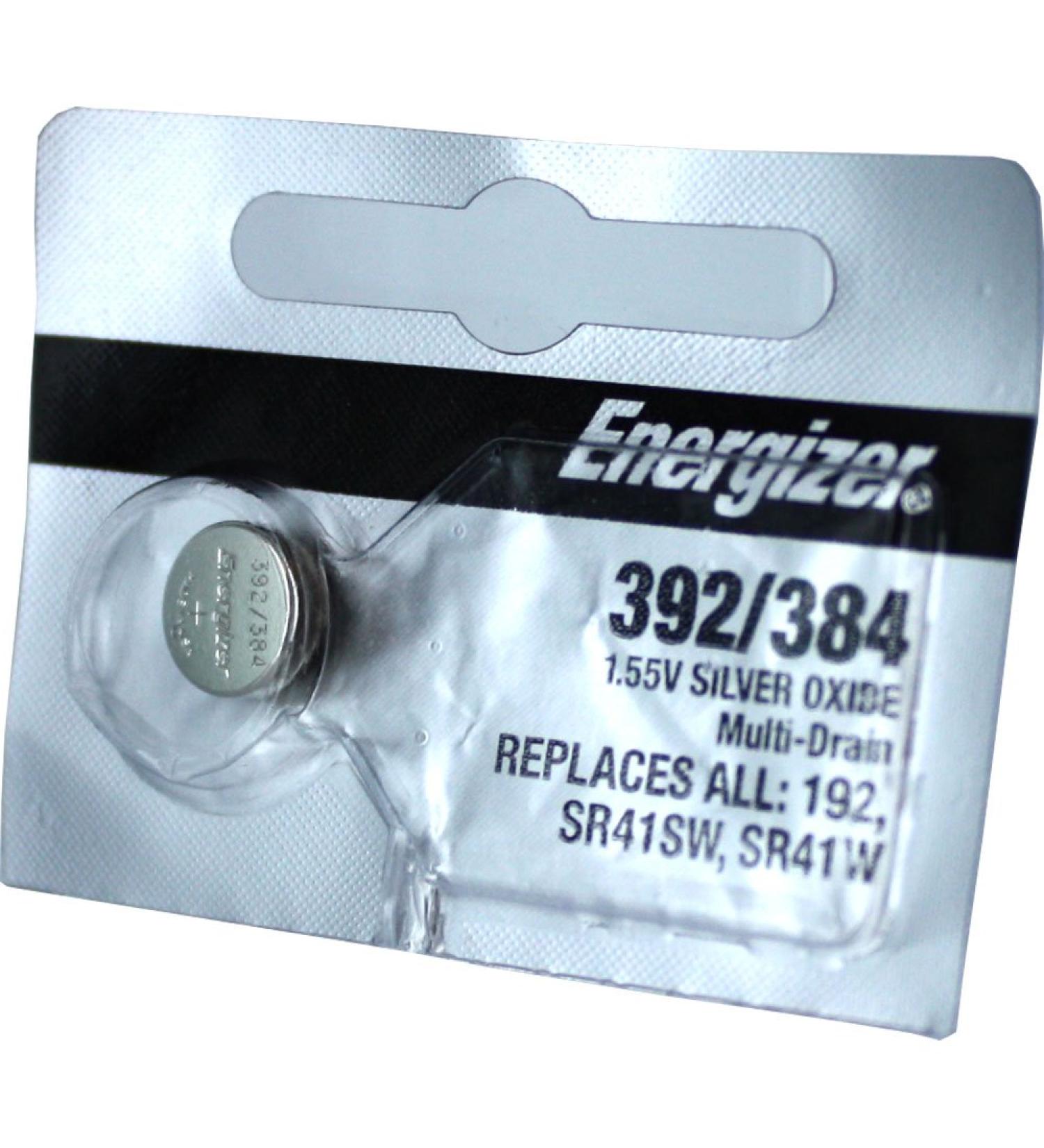 Energizer 392/384 Silver Oxide Battery 1 Count (Pack of 1)