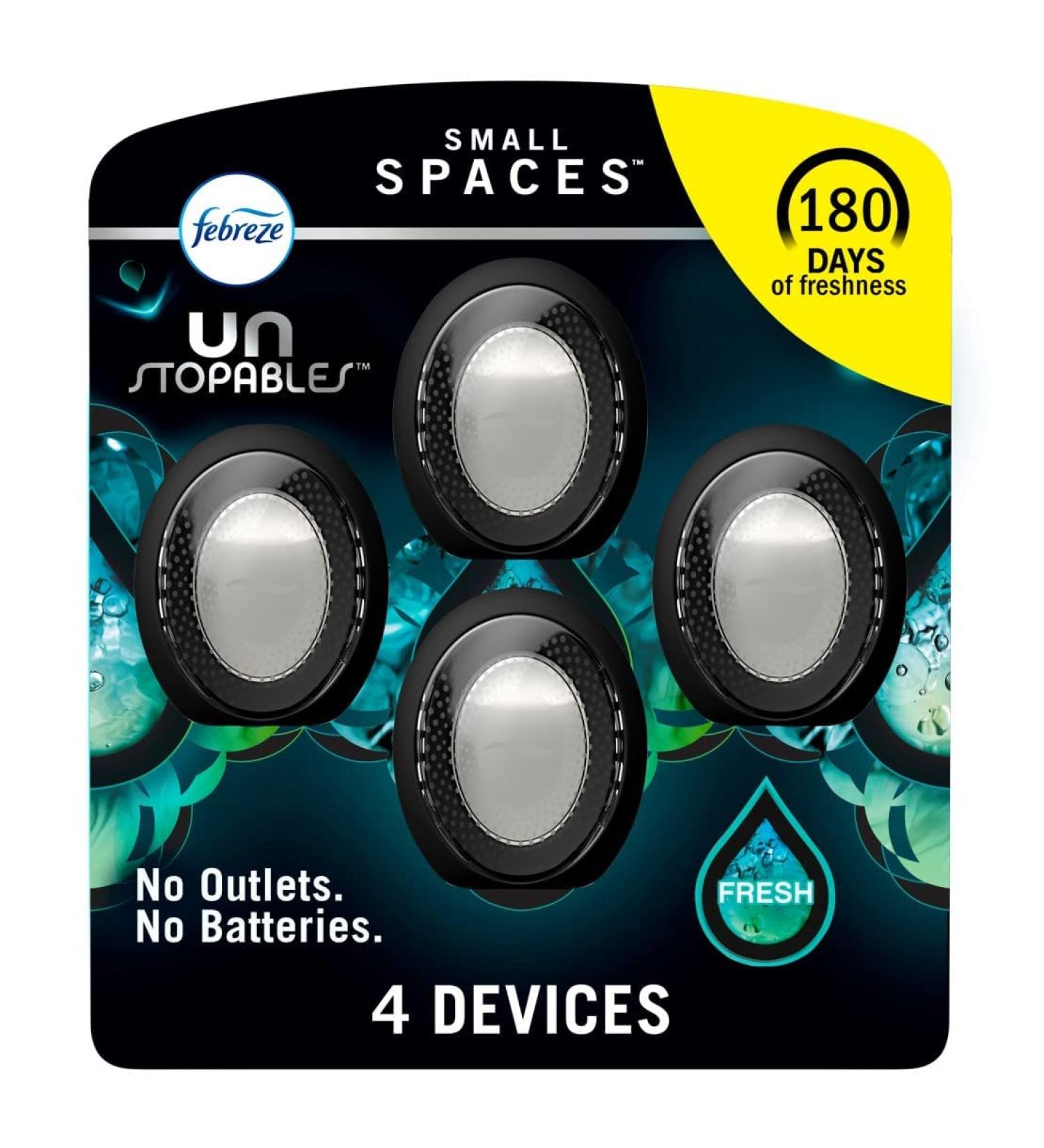 Febreze Small Spaces Berry & Bramble Plug-in Air Freshener 4 Count - Odor Fighter for Strong Odors - Buy Online on GoSupps.com