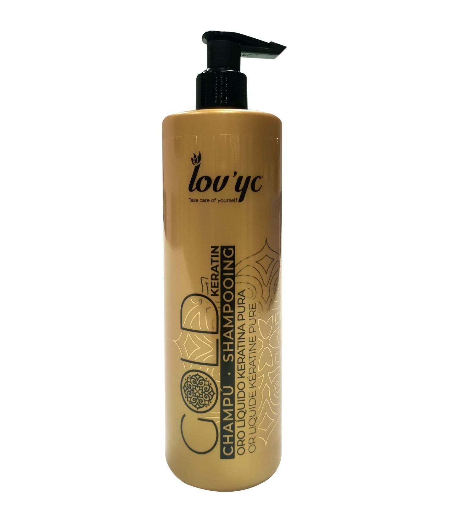 Lov'yc LOVYC Shampoo 500 ml gold keratin
