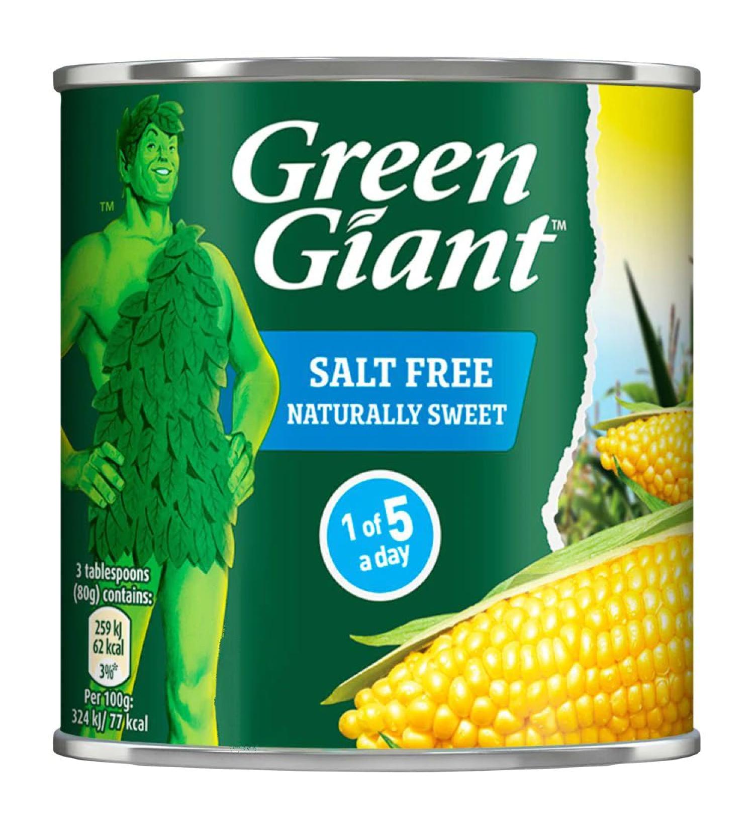 MASGreen Giant Salt Free Sweetcorn 340g-Food