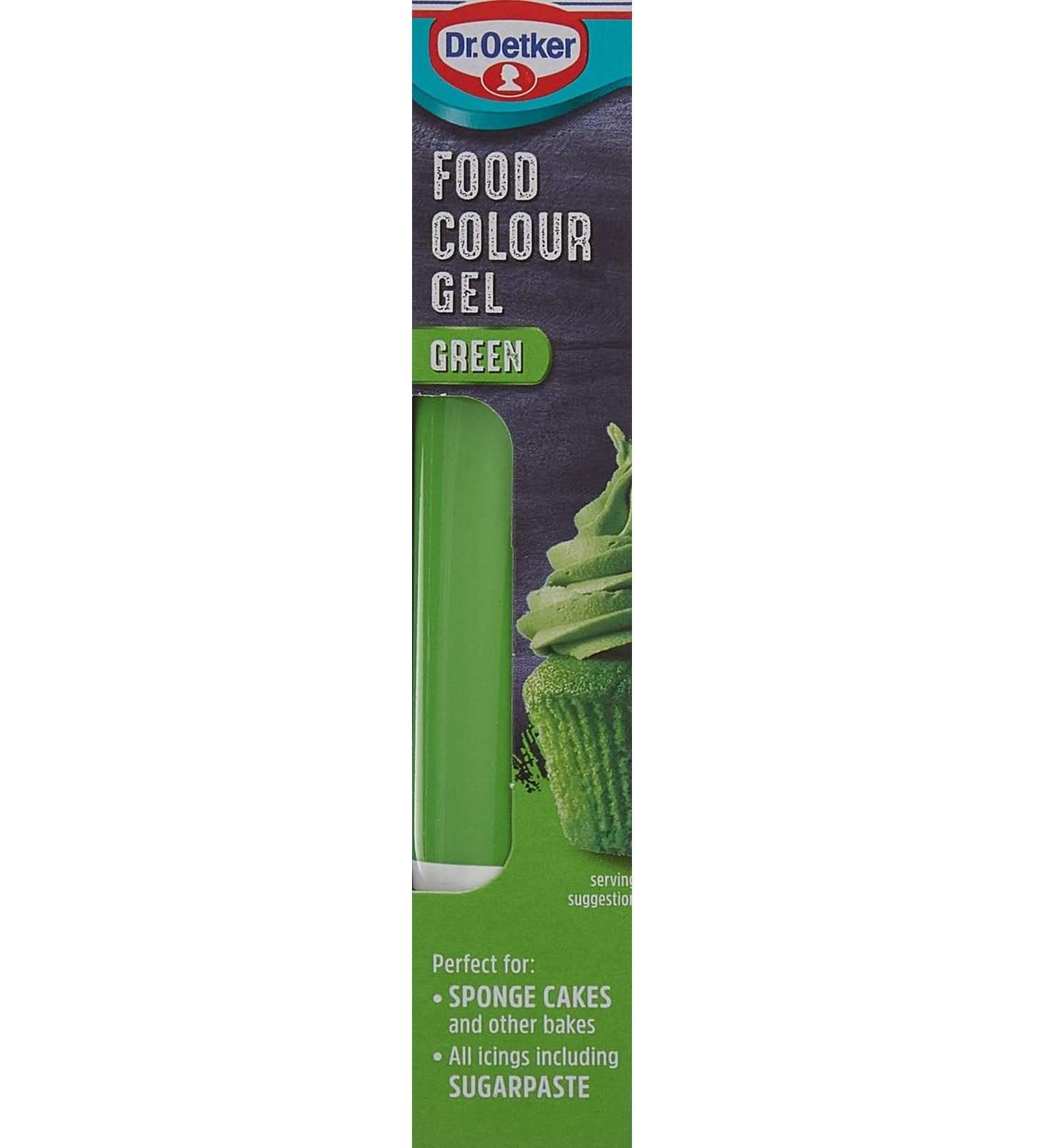 Dr. Oetker Green Food Colour Gel 15ml - Buy Online on GoSupps.com