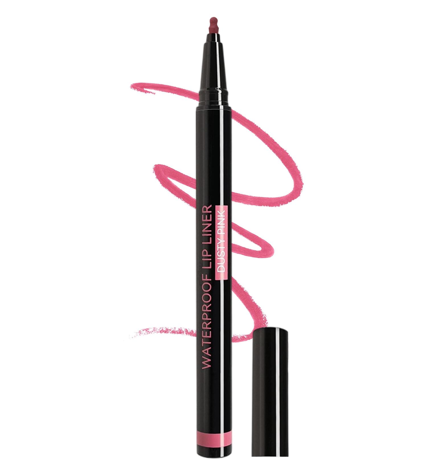  Jutqut Waterproof Lip Liner Matte Marker Dark Red Long Lasting Highly Pigmented and Silky Natural Smooth Lipstick (02 Dark Red) - Buy Online on GoSupps.com