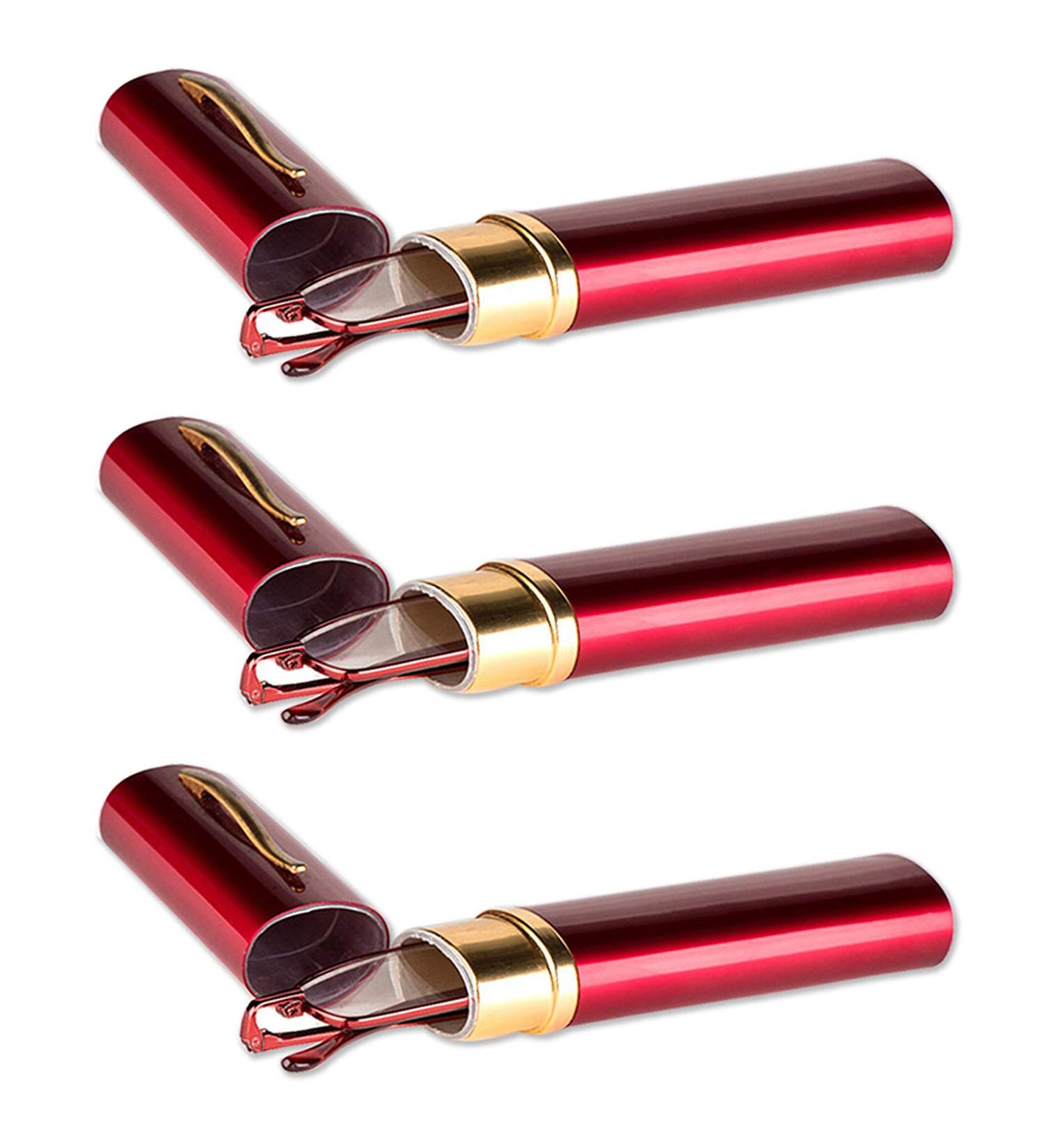 Koosufa 2.5x Reading Glasses for Men & Women - Lightweight Metal Classic Hinge Narrow Style with Case & Pocket Clip (3 Pieces) - Perfect for Comfortable Reading - Buy Online on GoSupps.com