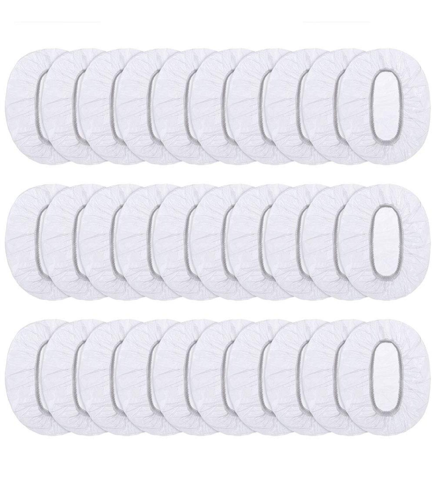 100 Pack Disposable Earmuffs - Waterproof Ear Protection Caps for Bath Shower & Hair Dye - International Shipping Available - Buy Online on GoSupps.com