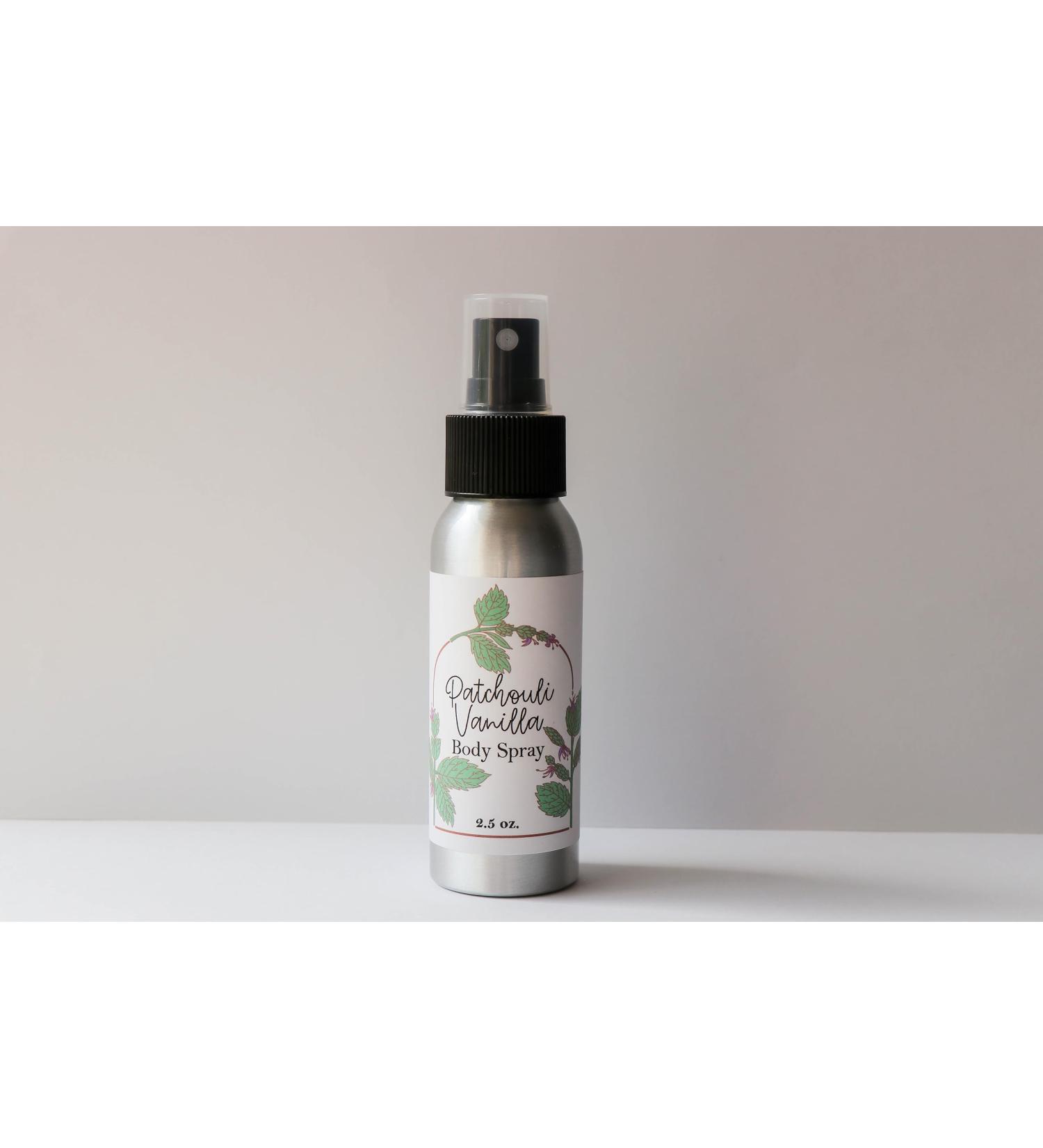 Patchouli Vanilla Perfume Body Spray 2.5 Ounces - Buy Online on GoSupps.com