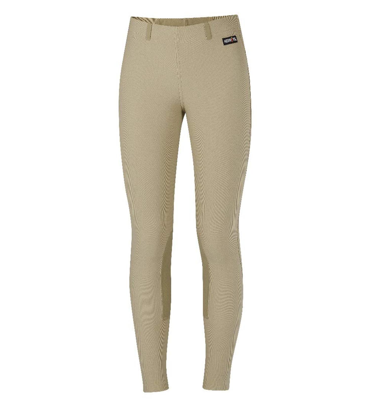 Kids Microcord Knee Patch Tight in Tan - Size Large | Shop Now - Buy Online on GoSupps.com