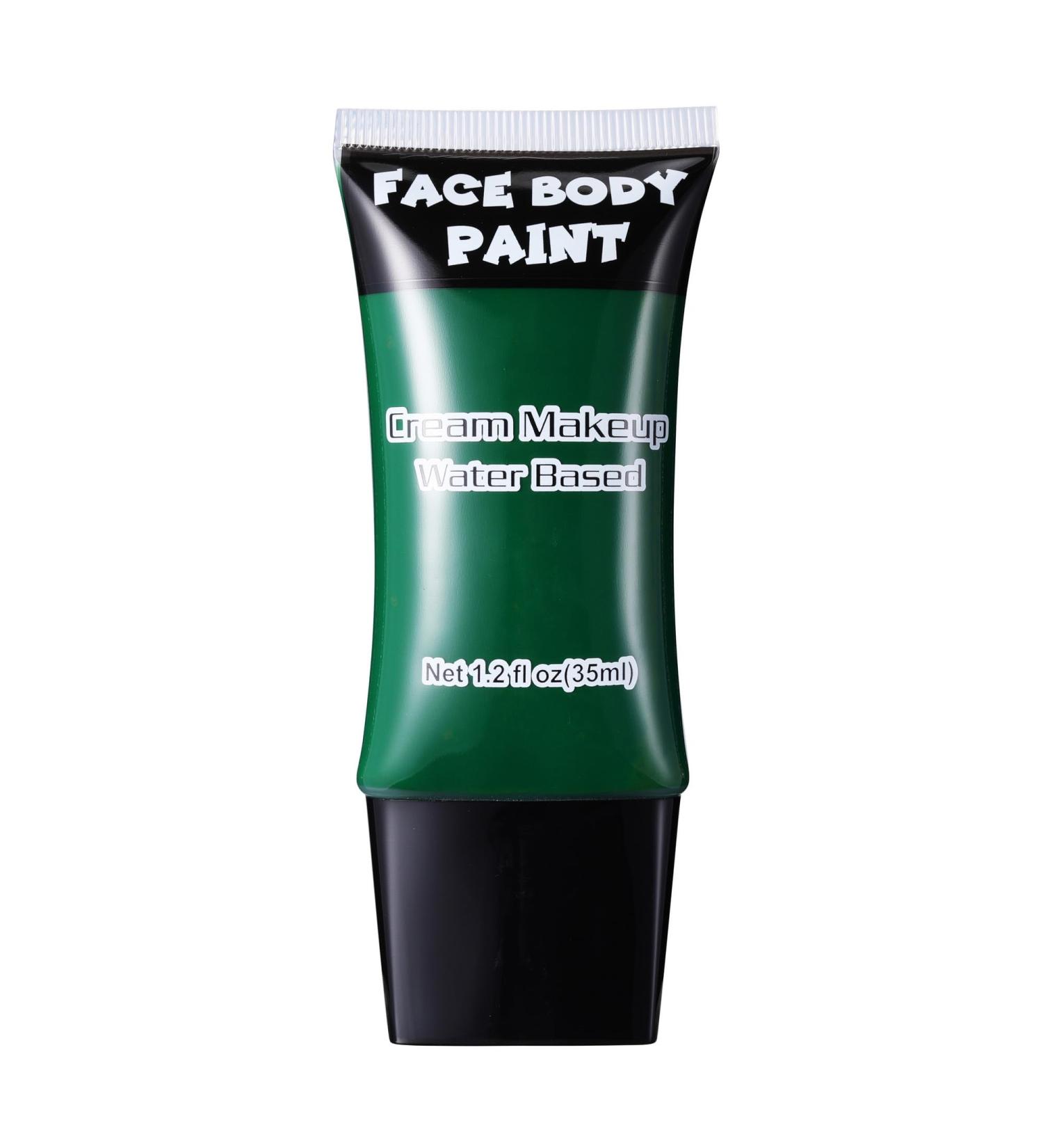 Witch Green Face Paint - Professional Non-Toxic Body Paint for Halloween & Special FX Makeup - Buy Online on GoSupps.com