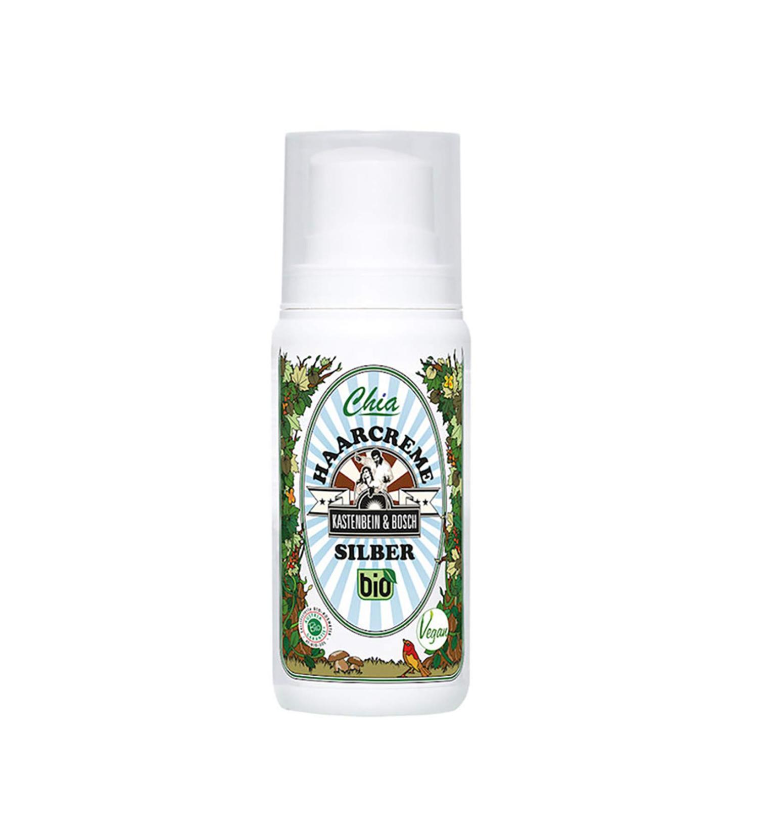 Buy Bosch Chia Hair Cream Silver Vegan Hair Care for Gray Blond & Bleached Hair | Natural Cosmetics Quality (100ml) - International Shipping Available - Buy Online on GoSupps.com