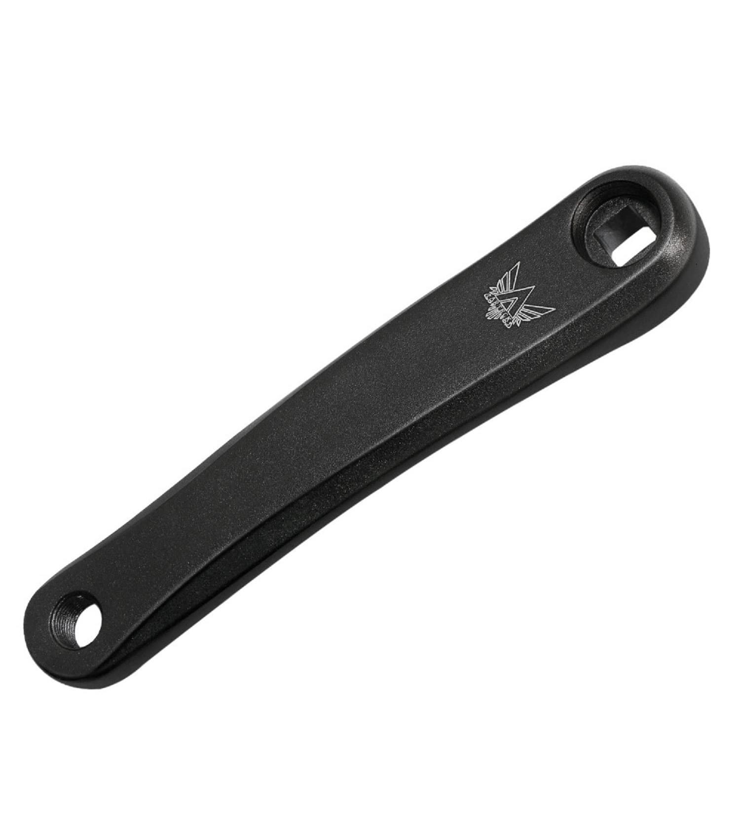 Bike Crank Arm Replacement Accessory 170mm Aluminum Alloy Left Single Chain Crank Arm - Square Hole Black | MTB Road Mountain Bike - Buy Online on GoSupps.com