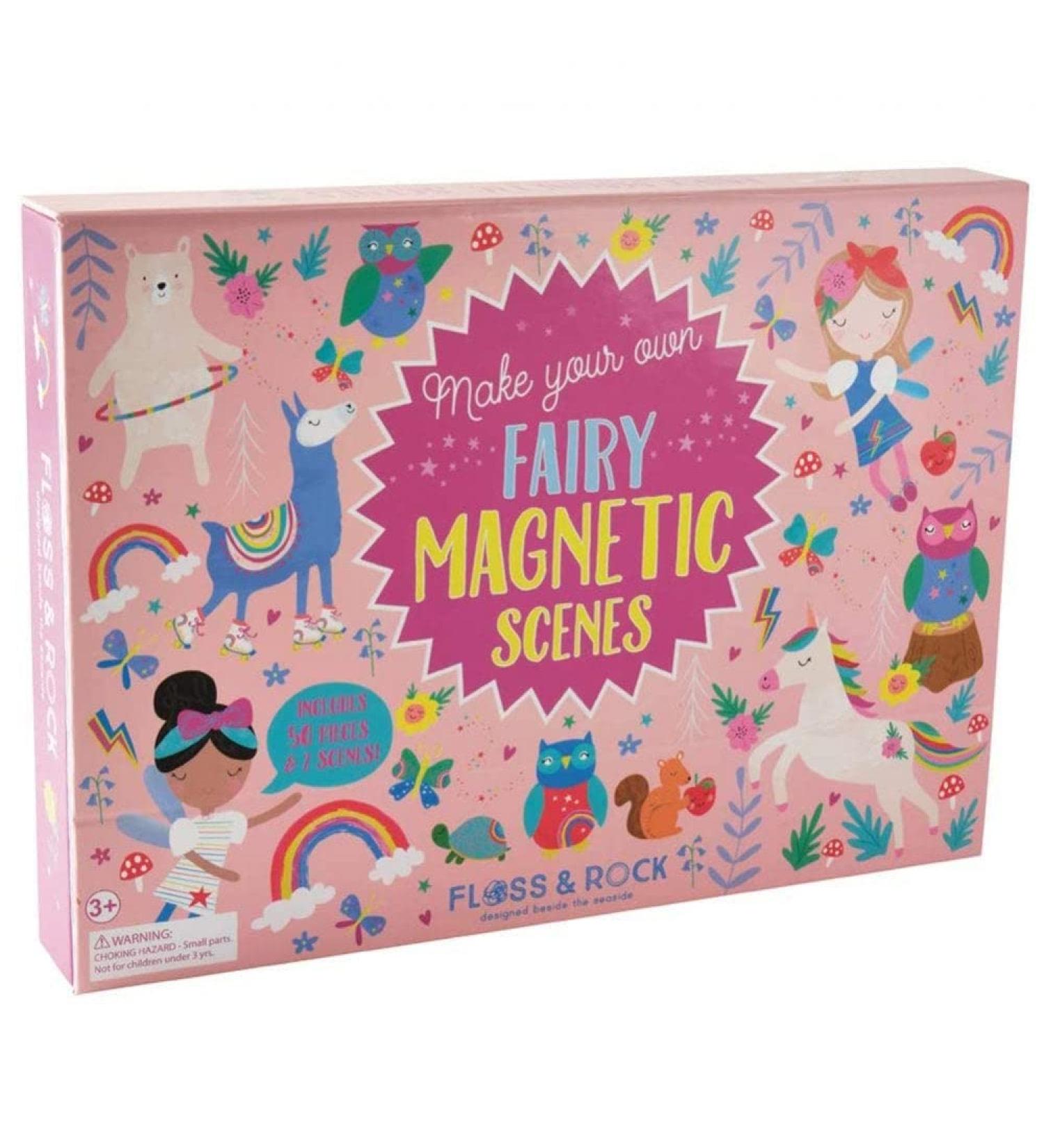 Floss & Rock 40P3587 Rainbow Fairy Magnetic Play Scenes Toy - Shop Internationally for Fun & Imagination - Buy Online on GoSupps.com