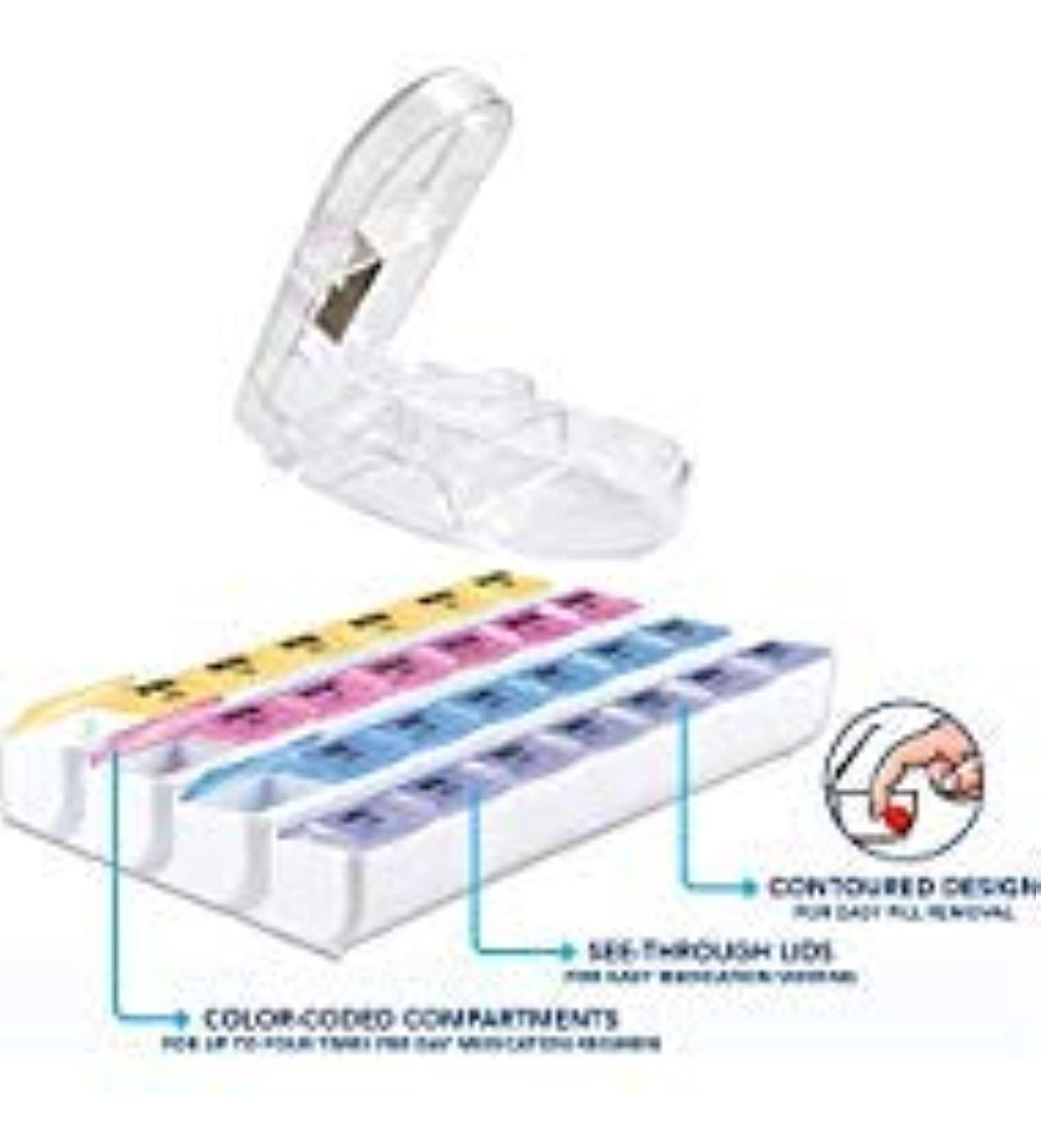 Apex Carex Pill Organizer & Cutter Combo Kit | Durable Convenient Medication Management for International Shipping - Buy Online on GoSupps.com