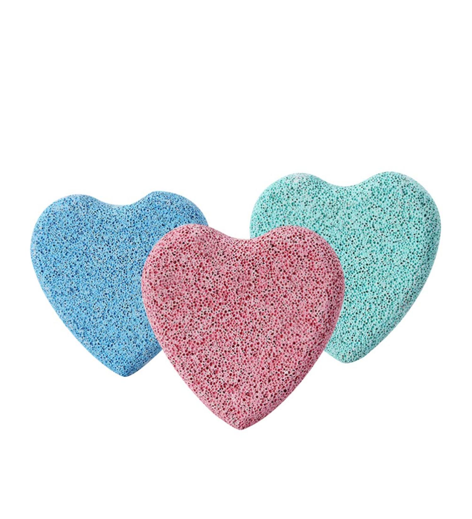 Fu schrubber Set - 3-teiliges Love Pumice & Herz-Fu raspel f r perfekte Hautpflege | Bimis Peeling Tool - Buy Online on GoSupps.com
