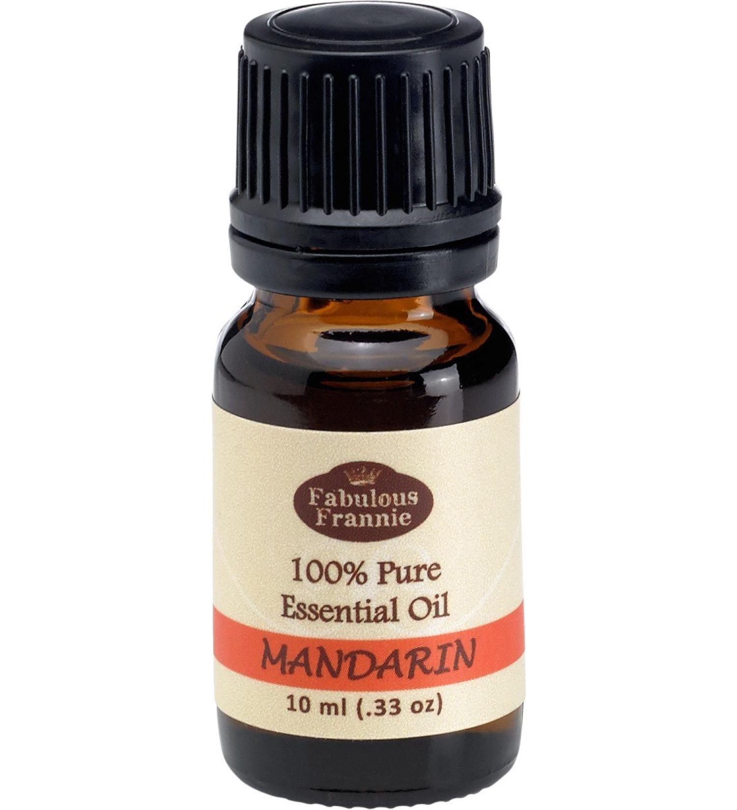 Fabulous Frannie Mandarin 100% Pure Undiluted Essential Oil Therapeutic Grade - 10 ml. Great for Aromatherapy!