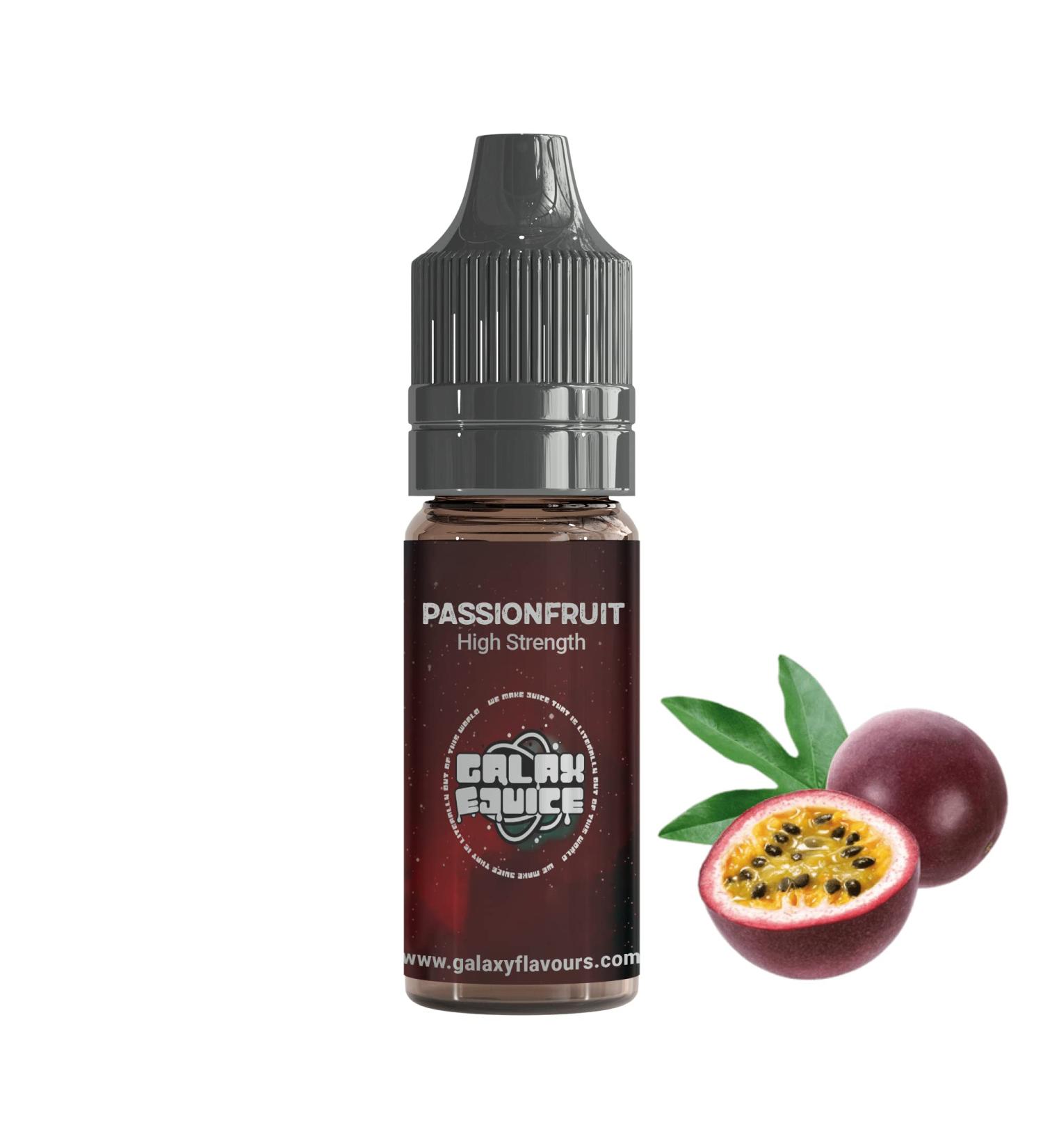 Passionfruit High Strength Flavouring - Galaxy Food Flavours - 10ml Bottle - Buy Online on GoSupps.com