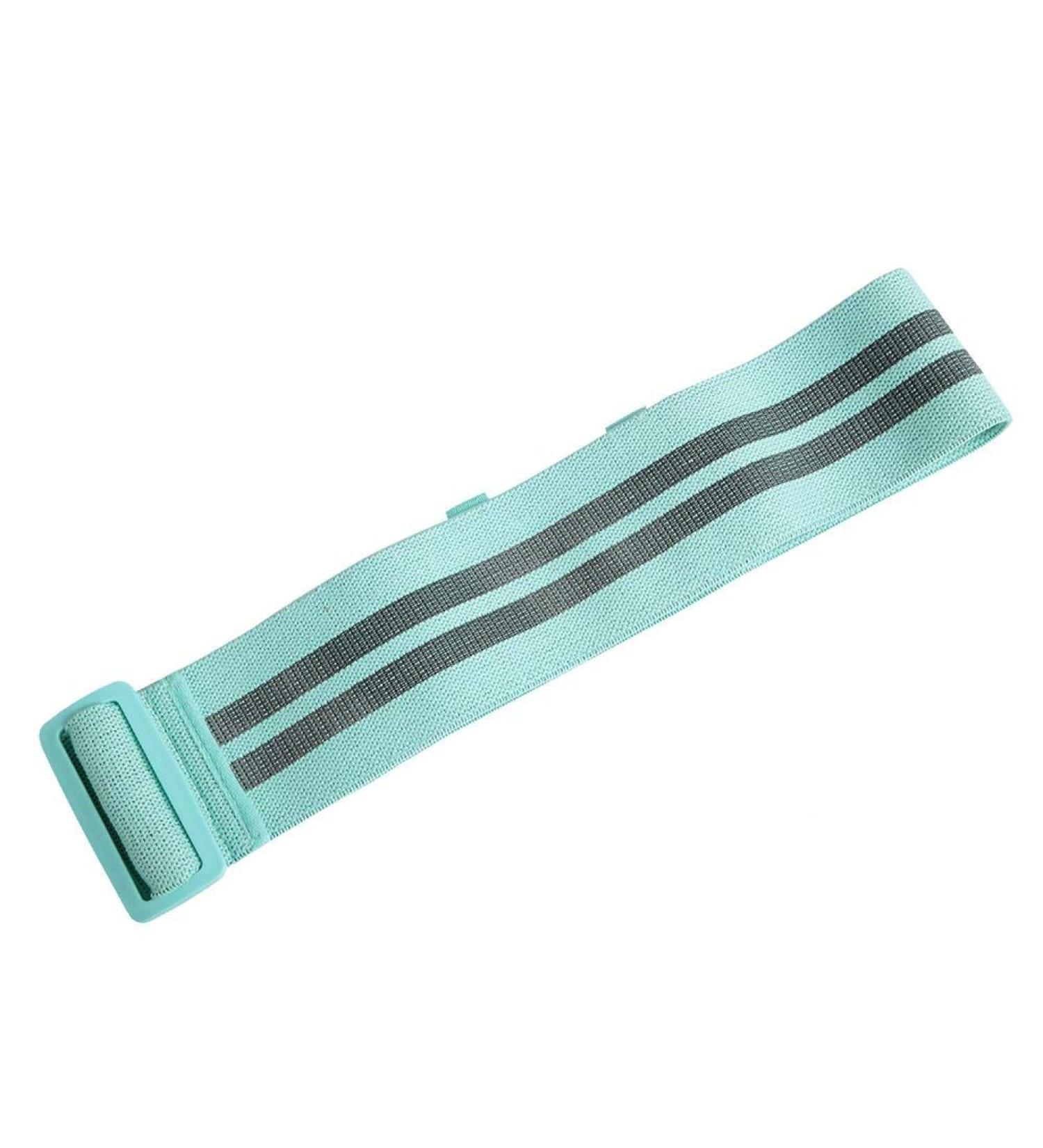 Adjustable Resistance Bands - Non-Slip Hip Exercise Loops for Gym & Yoga | Unisex Fitness (Light Green - Buy Online on GoSupps.com