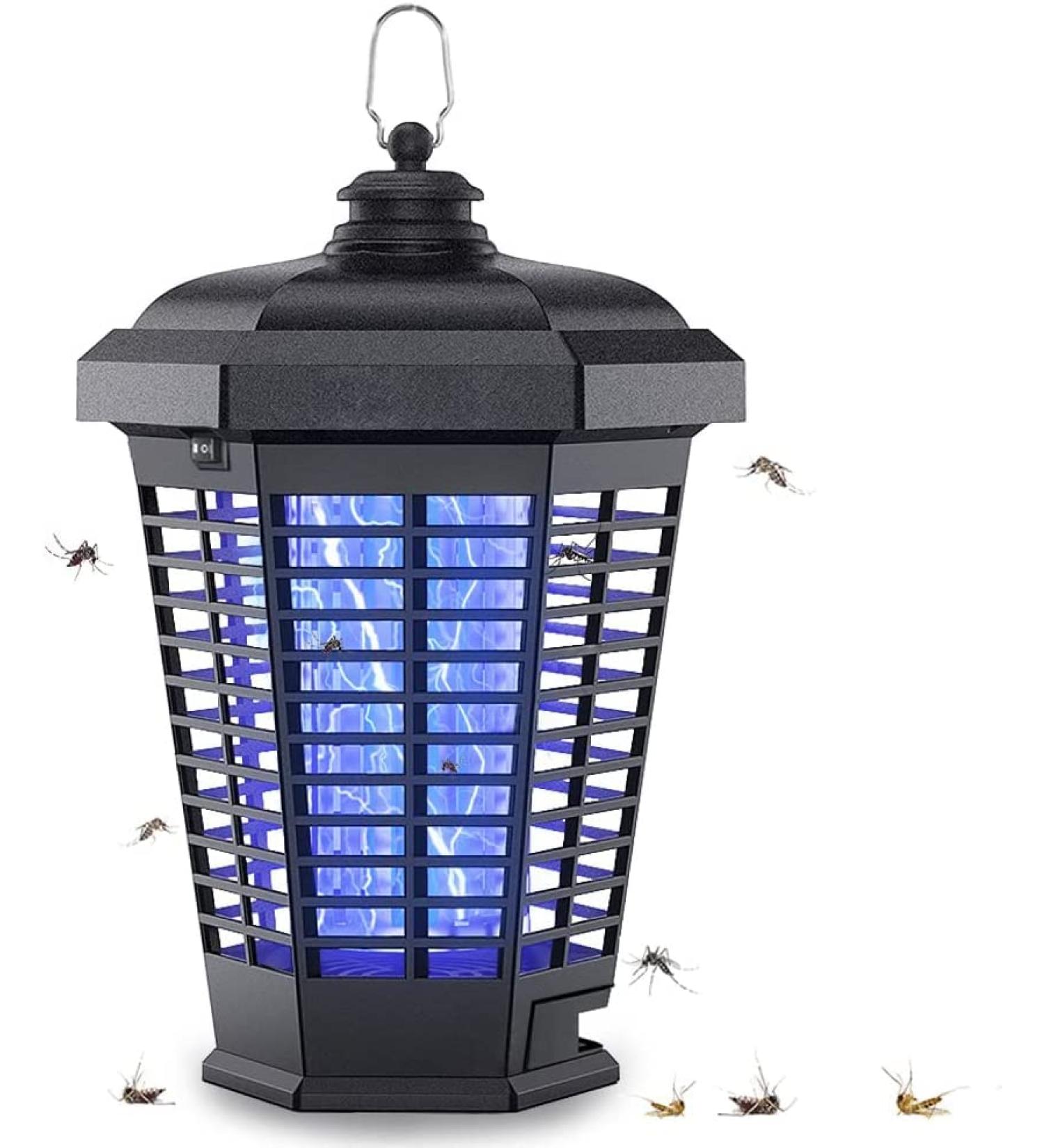 Electric Bug Zapper 18W Mosquito Killer Outdoor IPX4 Waterproof High Powered 4200V Electric Mosquito Zapper Fly Trap for Home Garden Patio Office - Buy Online on GoSupps.com