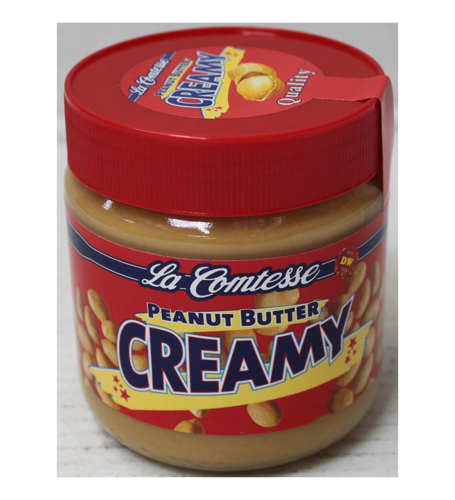 La Comtesse La Comtesse Peanut Butter Creamy Peanut Butter (350g glass)