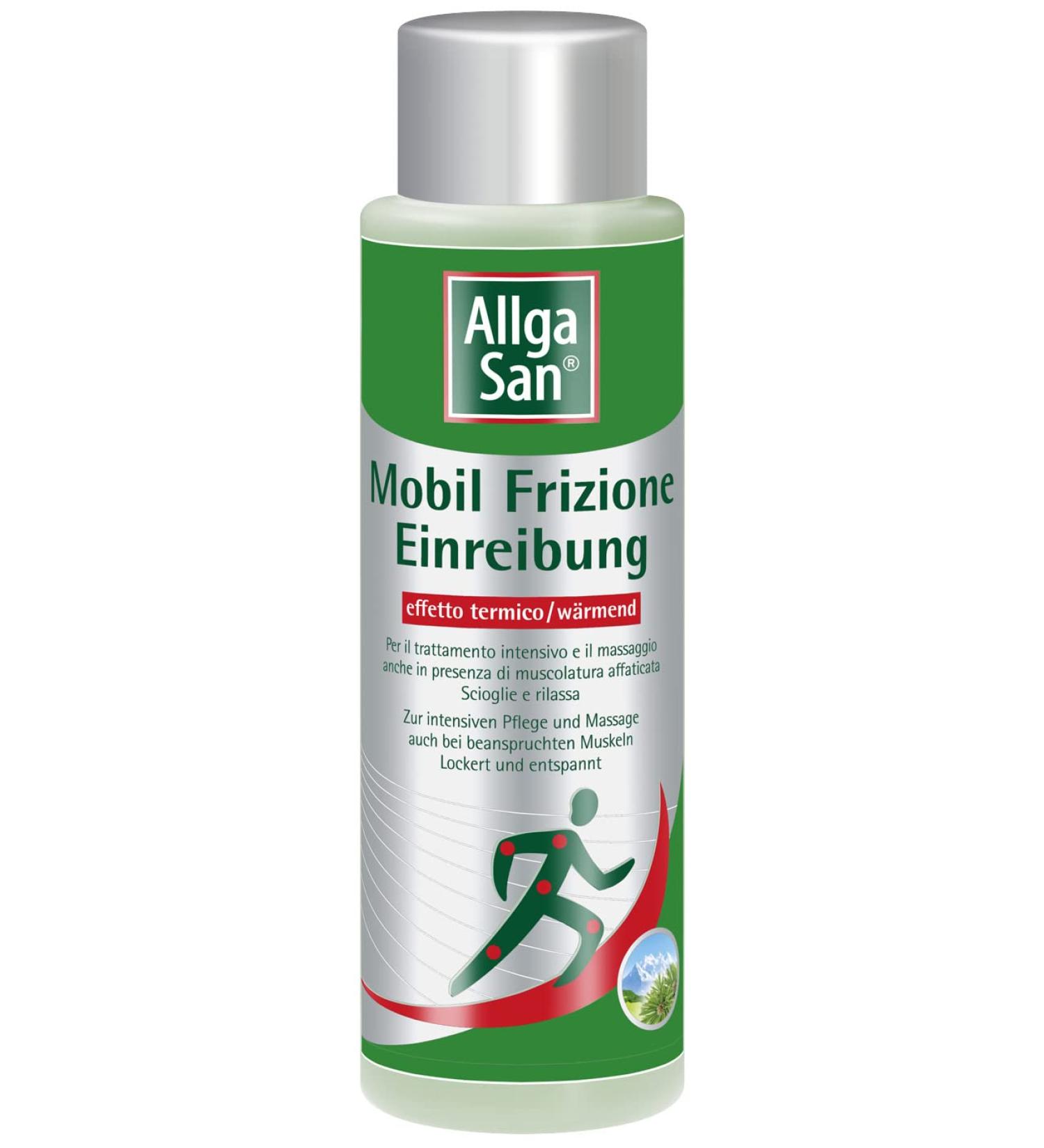 Allga San - Extra Heating Lotion with Alpine Pine for Skin Frictions - Soothing Heat - Muscle Tensions - 250 ml - Buy Online on GoSupps.com