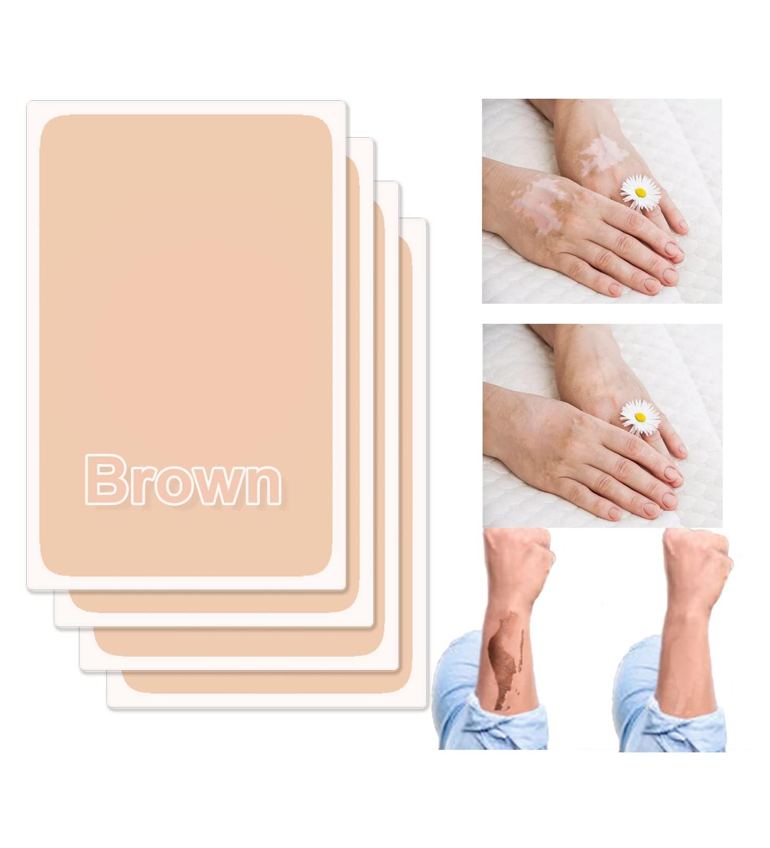 2023 Waterproof Tattoo Cover Up Tape for Scar Concealing - Lasts 3-7 Days - Brown, White - Buy Online on GoSupps.com