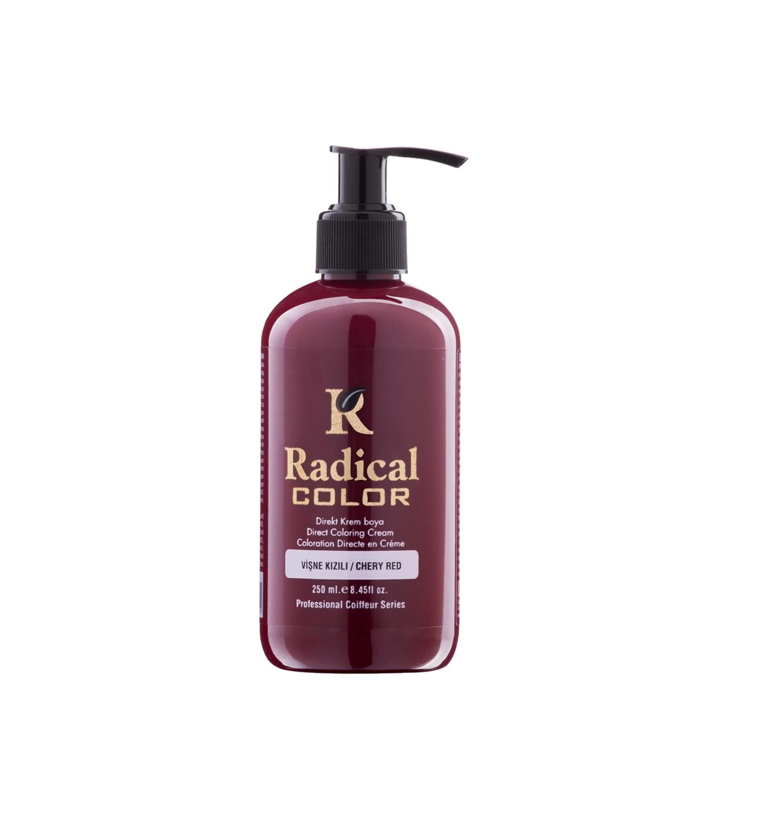 Radical Direct Coloring Hair Cream 250ml - Cherry Red | International Shipping Available - Buy Online on GoSupps.com