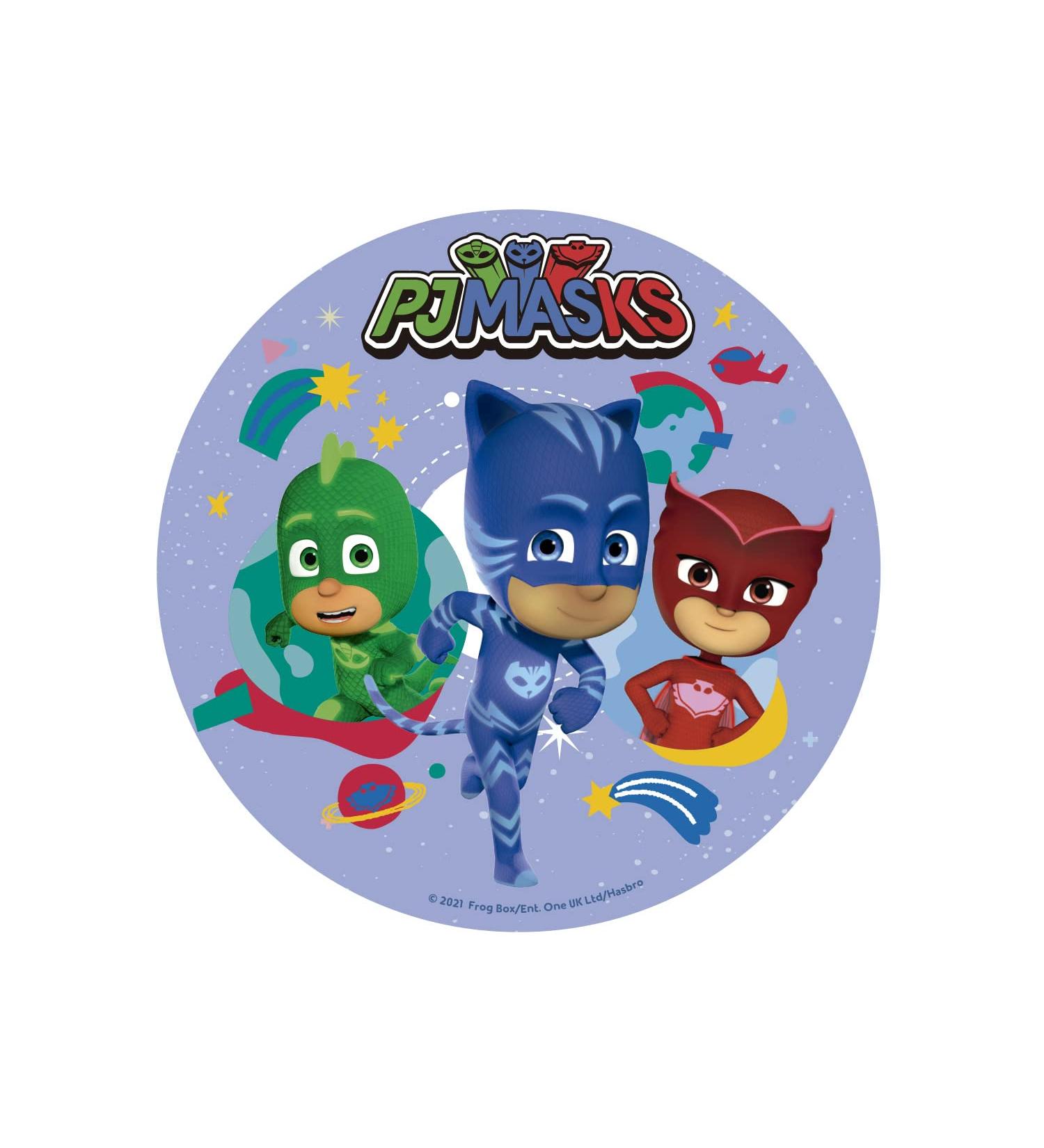 dekora Dekora - PJMasks Children's Birthday Cake Decor - 15.5 cm Multicolored - Buy Online on GoSupps.com