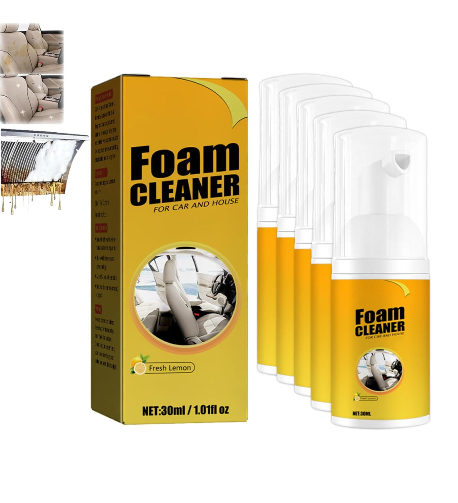 Buy Ambitionous Foam Cleaner - Multi-Functional Car & House Cleaning Agent | Best Foam Cleaner for Interiors - Buy Online on GoSupps.com