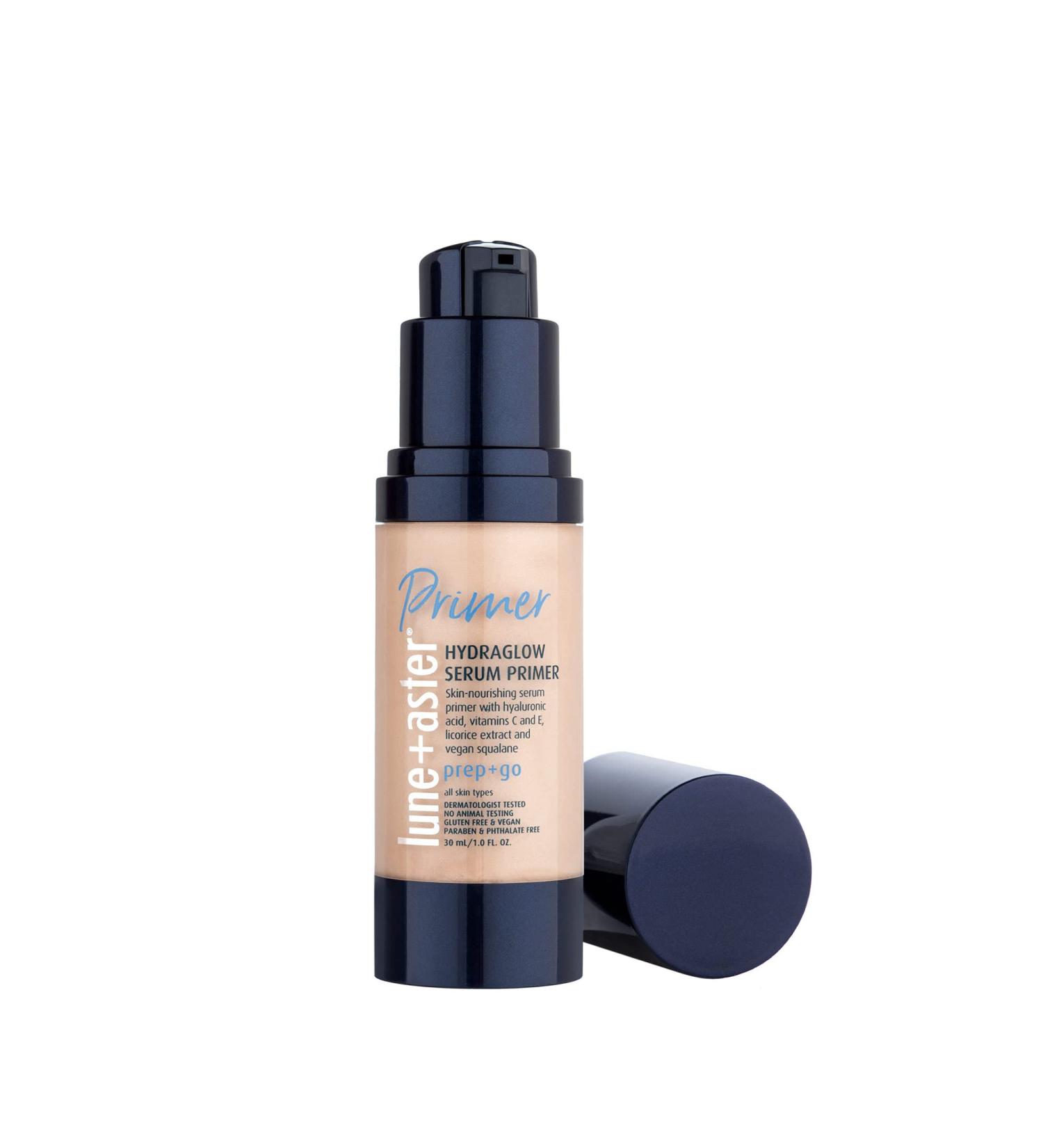 Lune+Aster HydraGlow Serum Primer - Anti-Aging & Brightening Skin-Nourishing Makeup Base - Buy Online on GoSupps.com