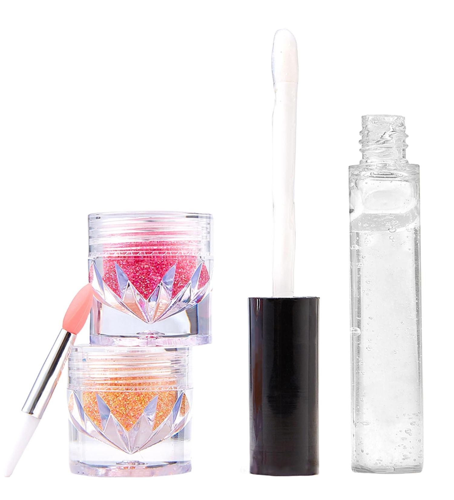 CHAKAE 2 Colors Lipstick Set - Lip Gloss Lipstick - Lip and Nail Makeup Powder - Buy Online on GoSupps.com