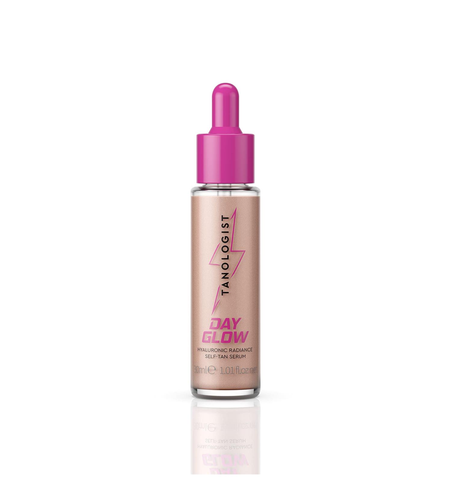 Tanologist Day Glow Face Serum - Hydrating Primer with Hyaluronic Acid, 1.01 Fl Oz - Vegan & Cruelty Free - Buy Online on GoSupps.com