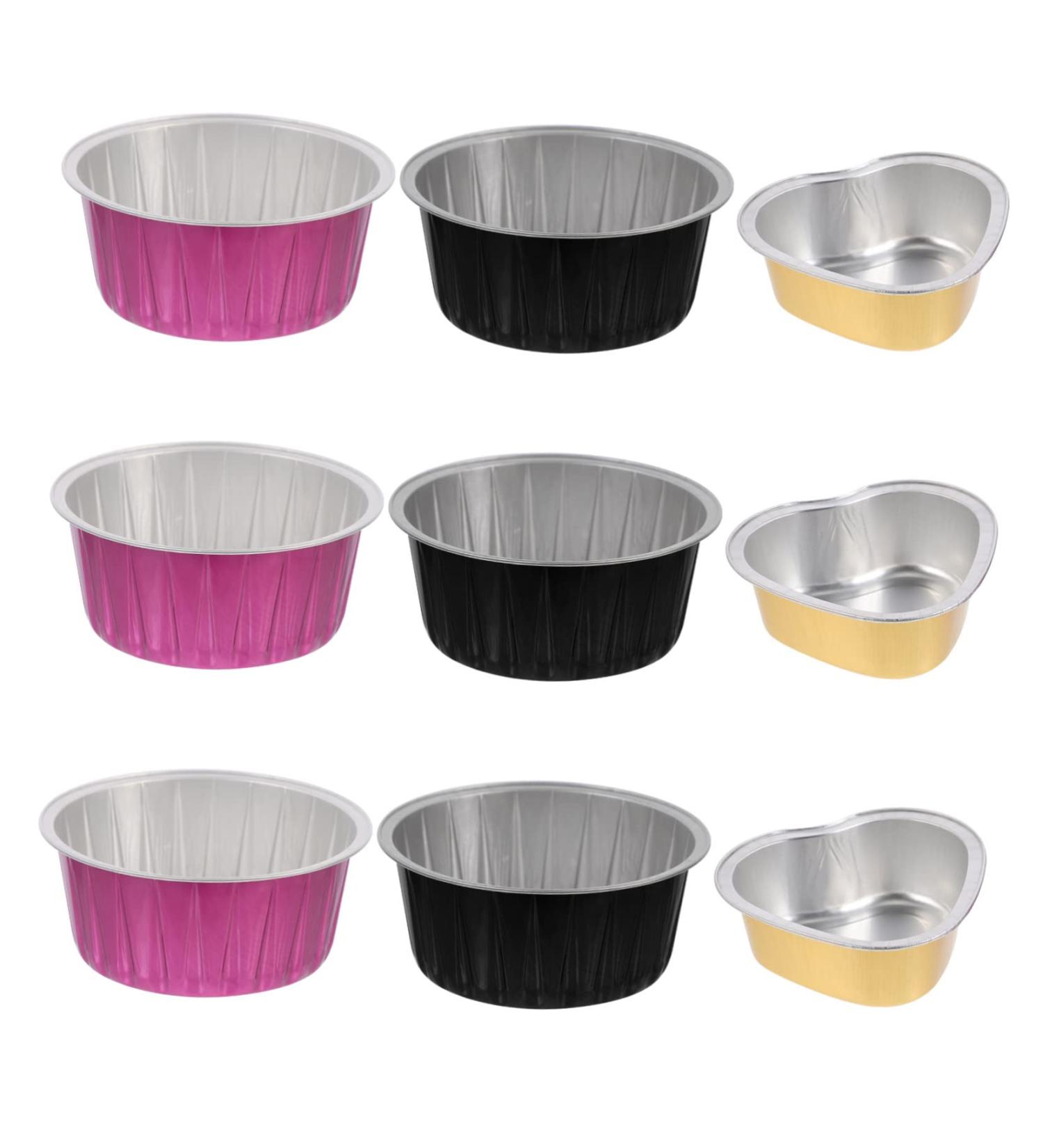 Minkissy 9-Piece Wax Melting Bowl Set | Wax Warmer Pot & Accessories for Hair Removal | 8.5x8.5x3.8cm | International Shipping Available - Buy Online on GoSupps.com