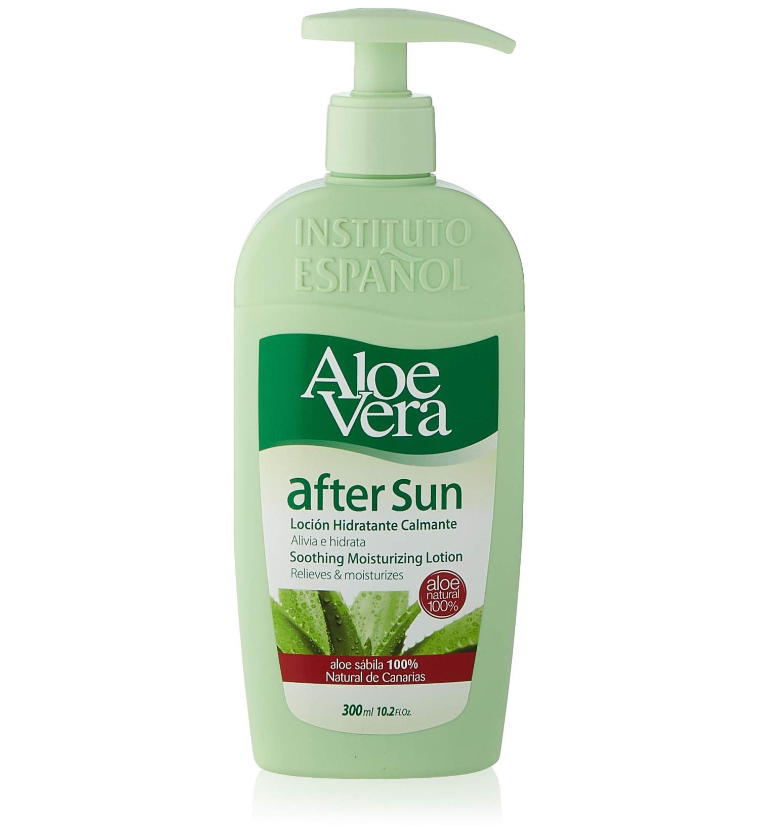 Instituto Espa ol After Sun Lotion with Aloe Vera 300 ML | Soothing Skin Relief for All Skin Types - Buy Online on GoSupps.com