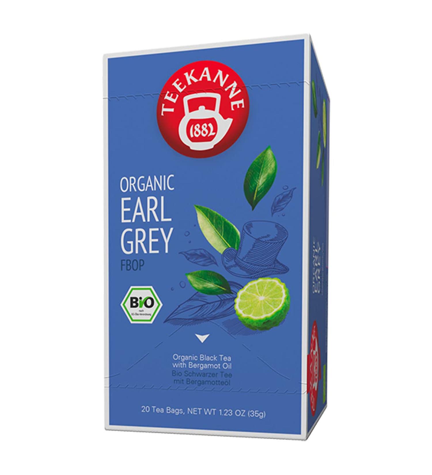 n.v. Teapot Organic Earl Grey Organic Black Tea with Bergamot Oil 35g