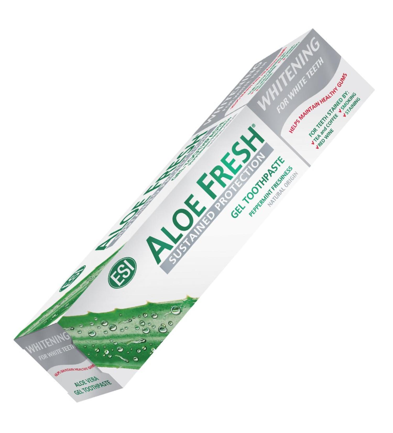 ESI Aloe Fresh Whitening Gel Toothpaste 100ml