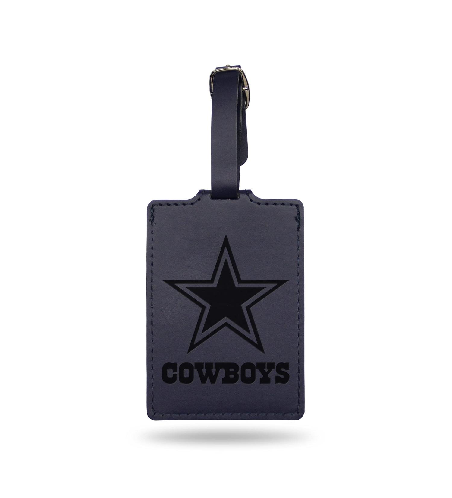 NFL San Francisco 49ers Red Laser Engraved Ultra Suede Luggage Tag - Dallas Cowboys Team Color - Buy Online on GoSupps.com