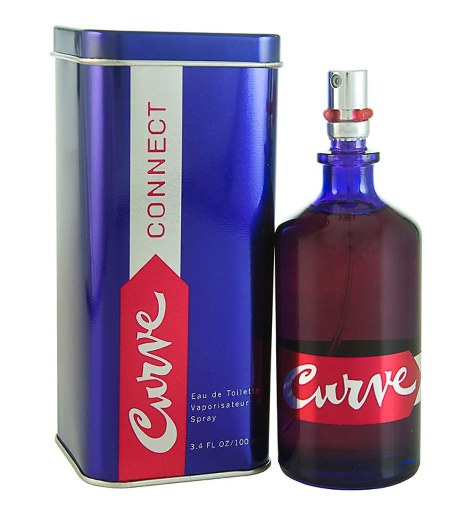Curve Connect Eau De Toilette Perfume Spray Perfume for Women 3.4oz 3.4 Fl Oz (Pack of 1) - Buy Online on GoSupps.com