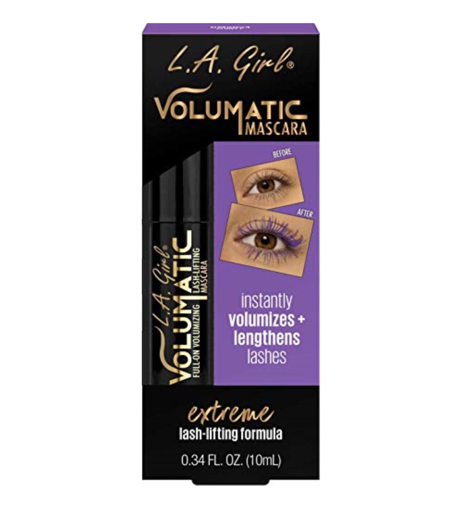 L.A. Girl Volumatic Mascara Purple 0.34 oz - Long-Lasting Volume and Definition - Buy Online on GoSupps.com