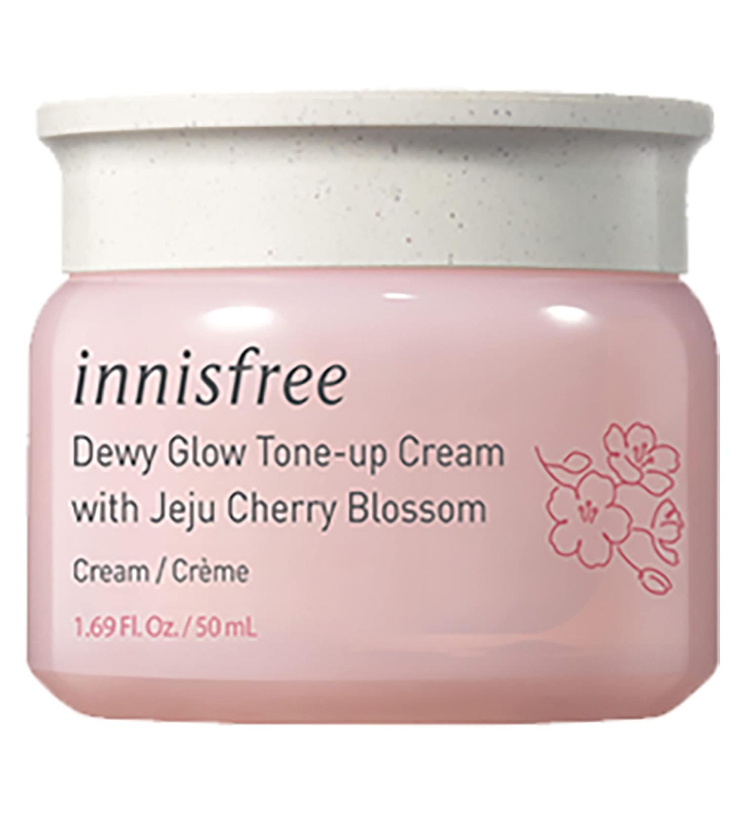 Innisfree Cherry Blossom Dewy Glow Tone Up Cream - Face Moisturizer - Buy Online on GoSupps.com