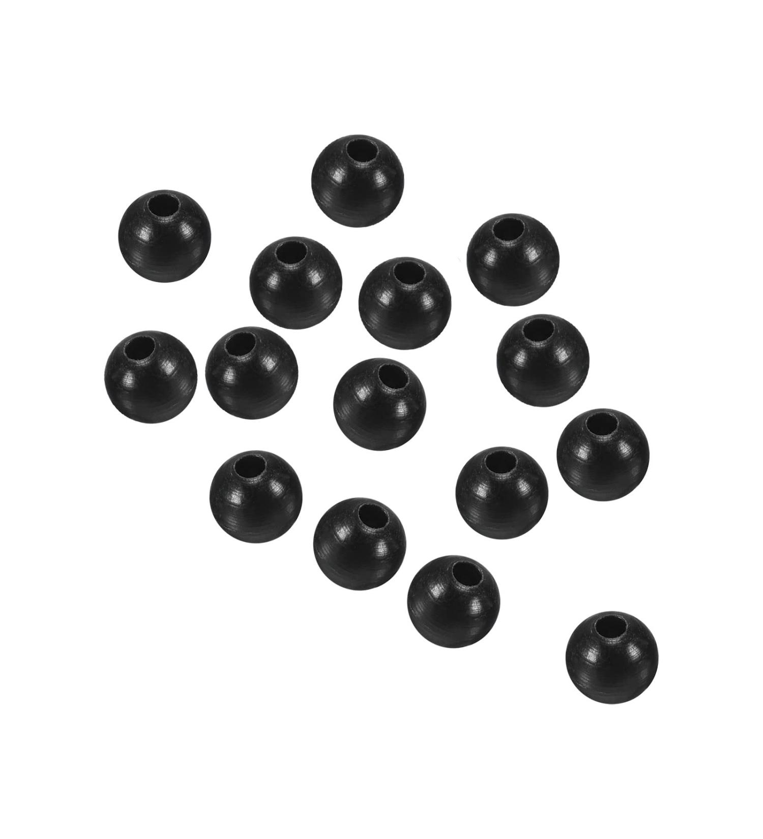 PATIKIL 200pcs 3mm Black Fishing Beads - Premium Plastic Fishing Bait Eggs for Tackle - Buy Online on GoSupps.com