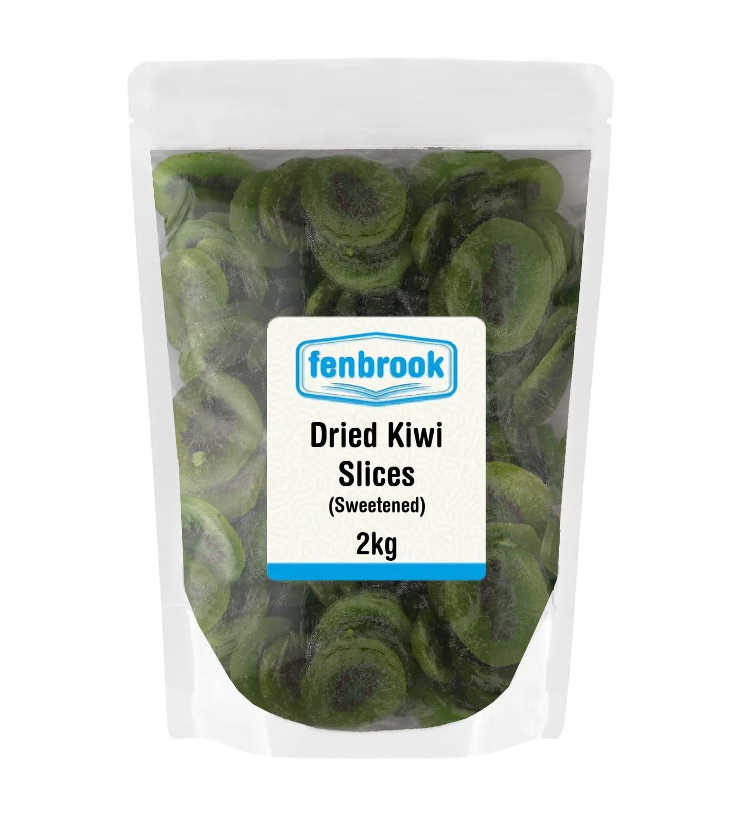 Dried Kiwi Slices (Sweetened) 2kg by Fenbrook
