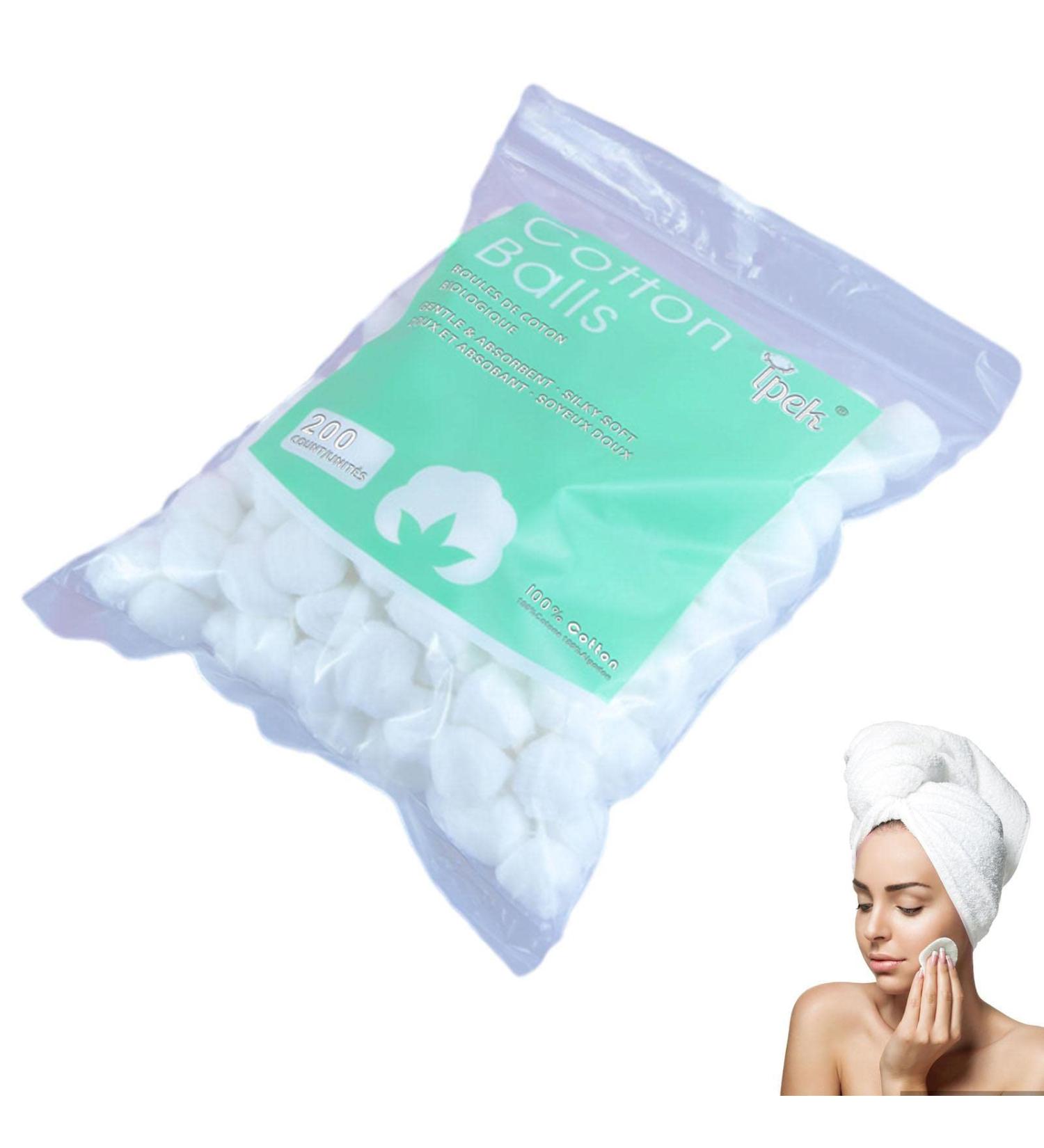 Small Cotton Balls - Soft Cotton Wool - Multipurpose Makeup Remover Absorbent for Makeup Remover Skin Cleaner Makeup Cleaning Household Needs Hondony 2. About 200 Grains (About 0.5 Grams) - Buy Online on GoSupps.com