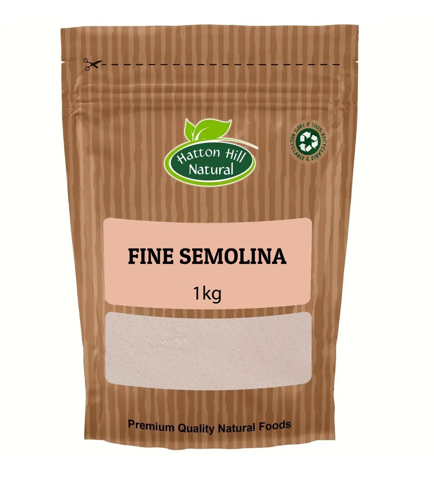 Semolina Fine 1kg by Hatton Hill