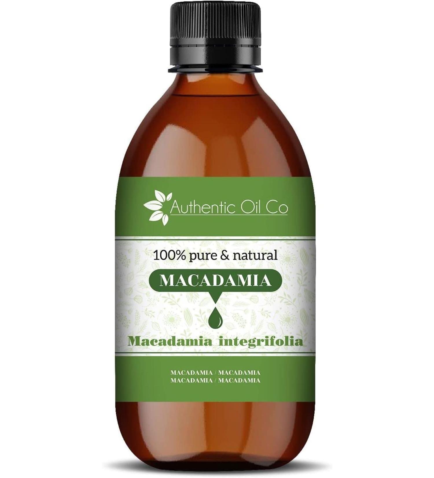 Organic Macadamia Oil 100% pure and natural cold pressed 1000ml 1 l (1 pack)