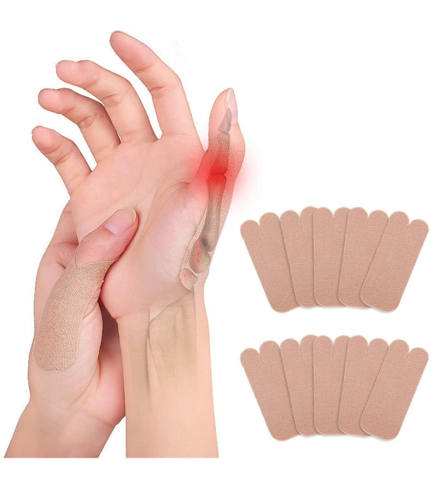 Thumb Joint Pain Relief Patch - 10 Pcs Self-Adhesive Athletic Tape for Thumbs & Fingers - Effective Tendon Sheath Pain Relief Solution - Buy Online on GoSupps.com
