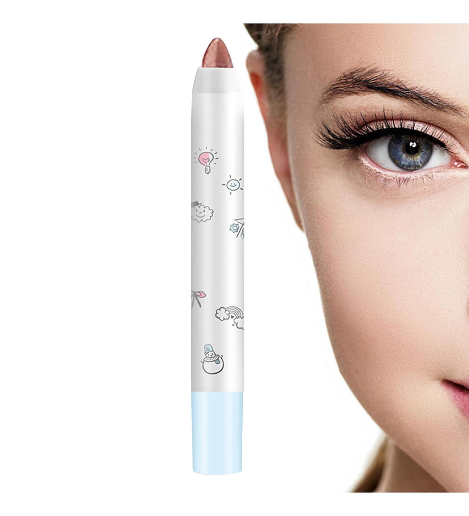Eyeshadow Sticks For Eyes - Long-Lasting Cream Highlighter Stick Beauty Make Up Eye Shadow Brightener For Wedding Dating Business Trip Camping Rowces 5 - Buy Online on GoSupps.com