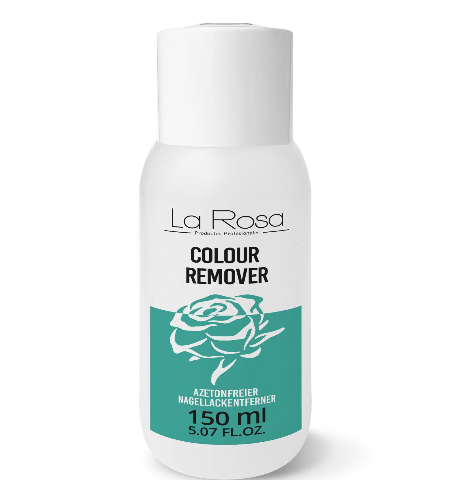  La Rosa LaRosa Acetone-Free Nail Polish Remover 150ml - Acetone-Free Nail Polish Remover - COLOUR REMOVER LIQUID - Gentle and Effective Nail Polish Remover - Buy Online on GoSupps.com