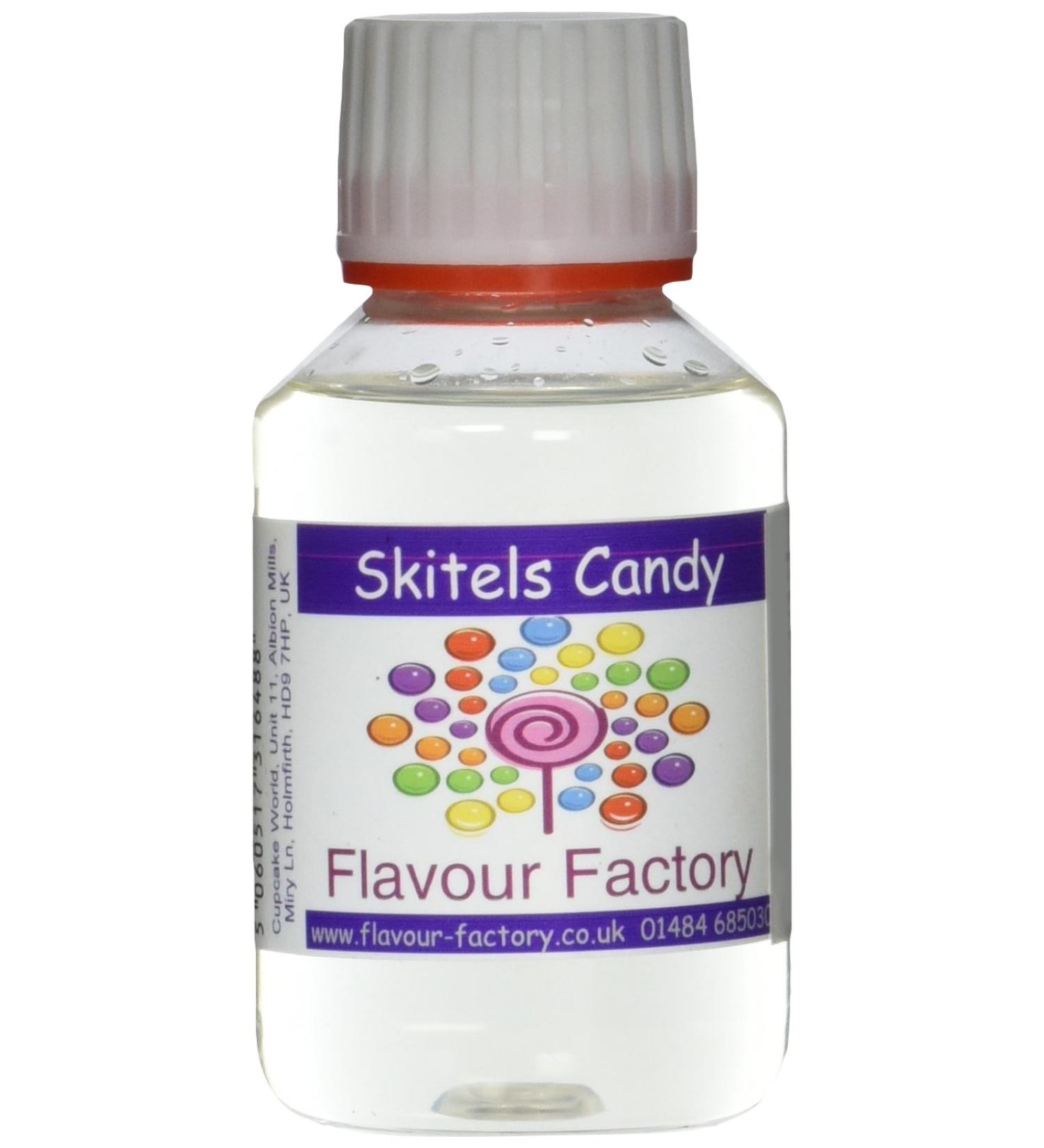 Flavour Factory Intense Food Flavouring Skitels Candy 100 ml - Buy Online on GoSupps.com