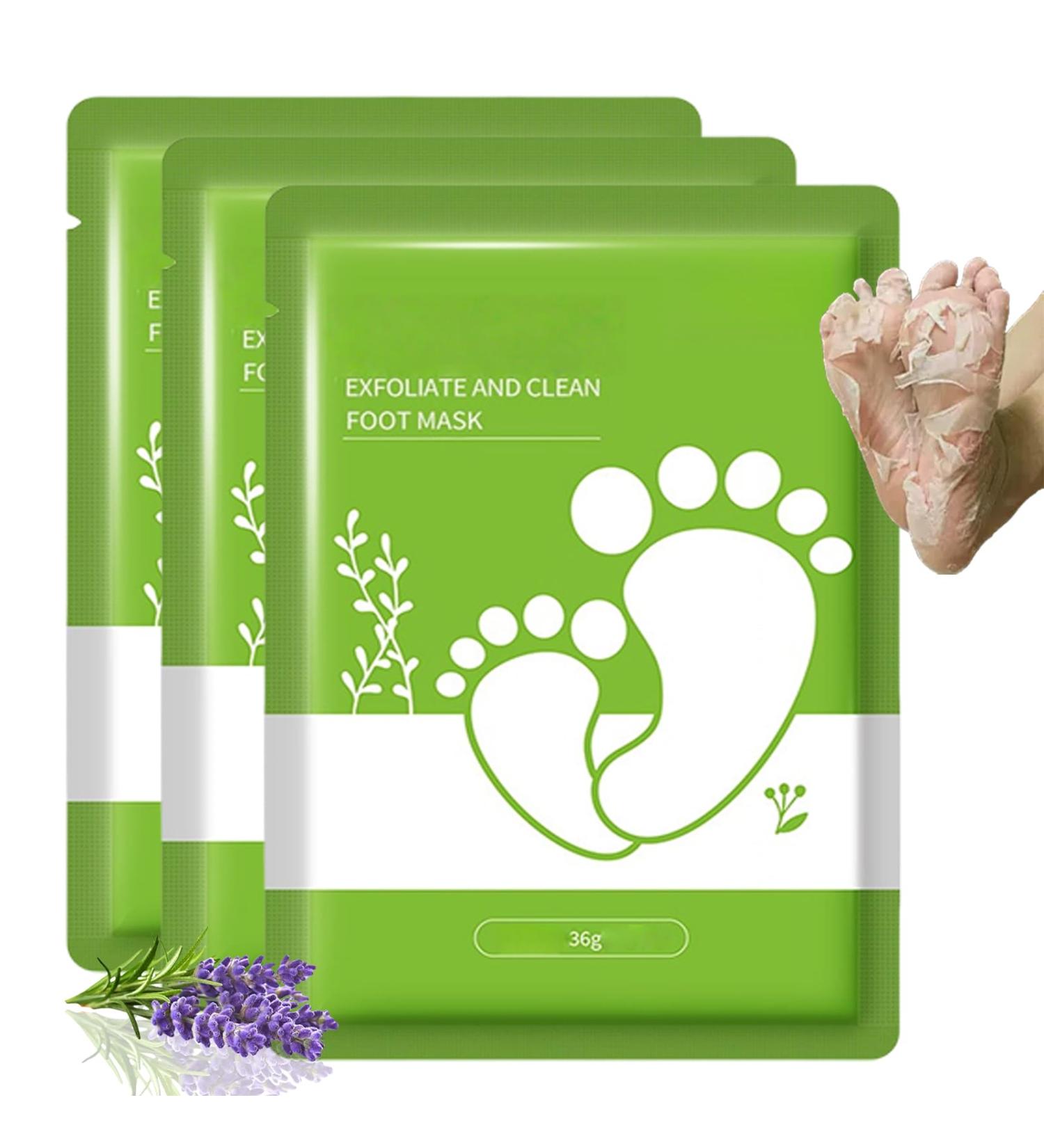 Lot de 3 paires de masques exfoliants l'ur e - Traitement hydratant pour les pieds secs et craquel s et les callosit s - Sans danger pour la peau pour les pieds doux de b b - Homme et femme - Buy Online on GoSupps.com