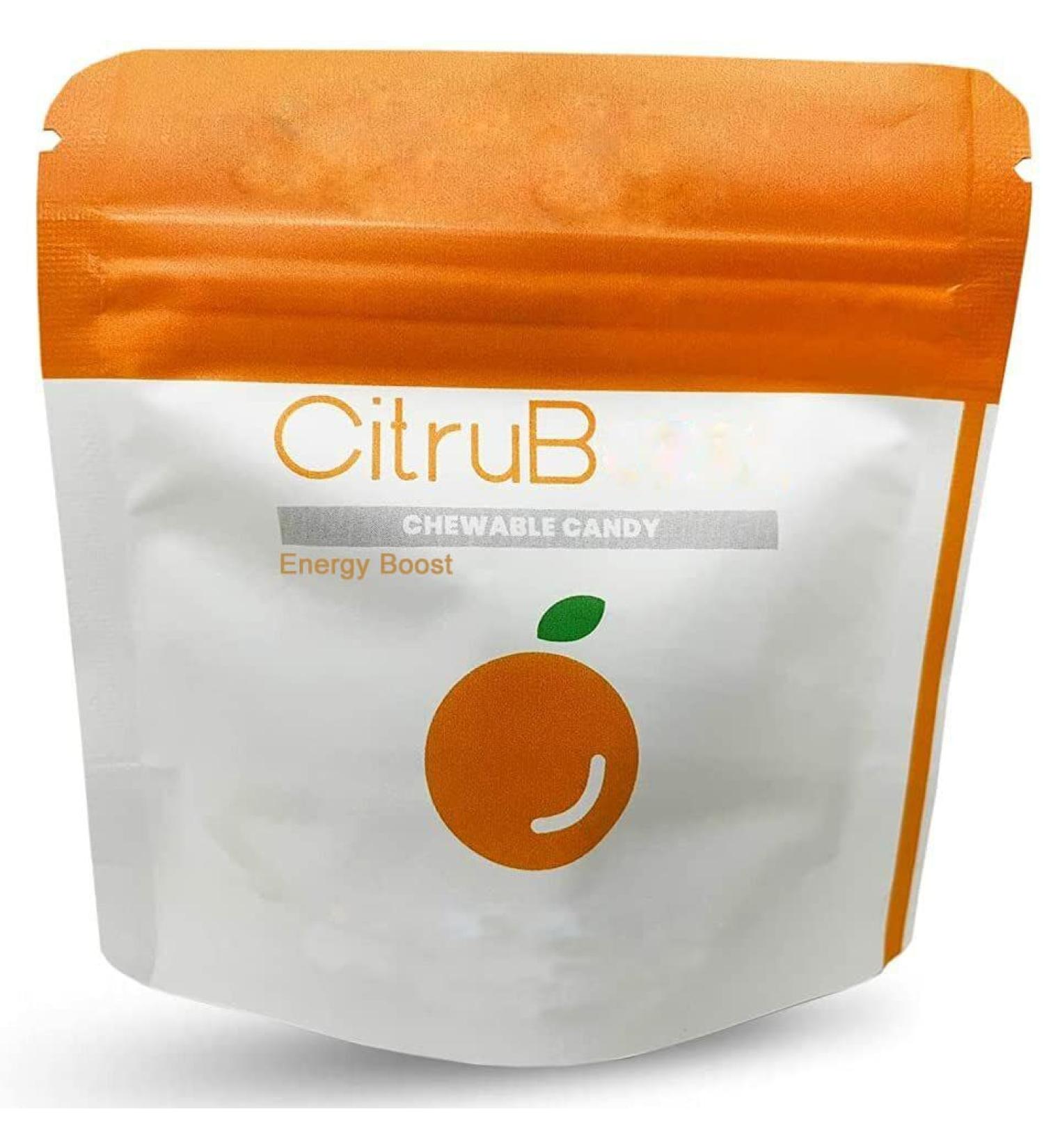 CitruB Chewable Candy - Fast Acting Amplifier for Strength - Pack of 10 Candies