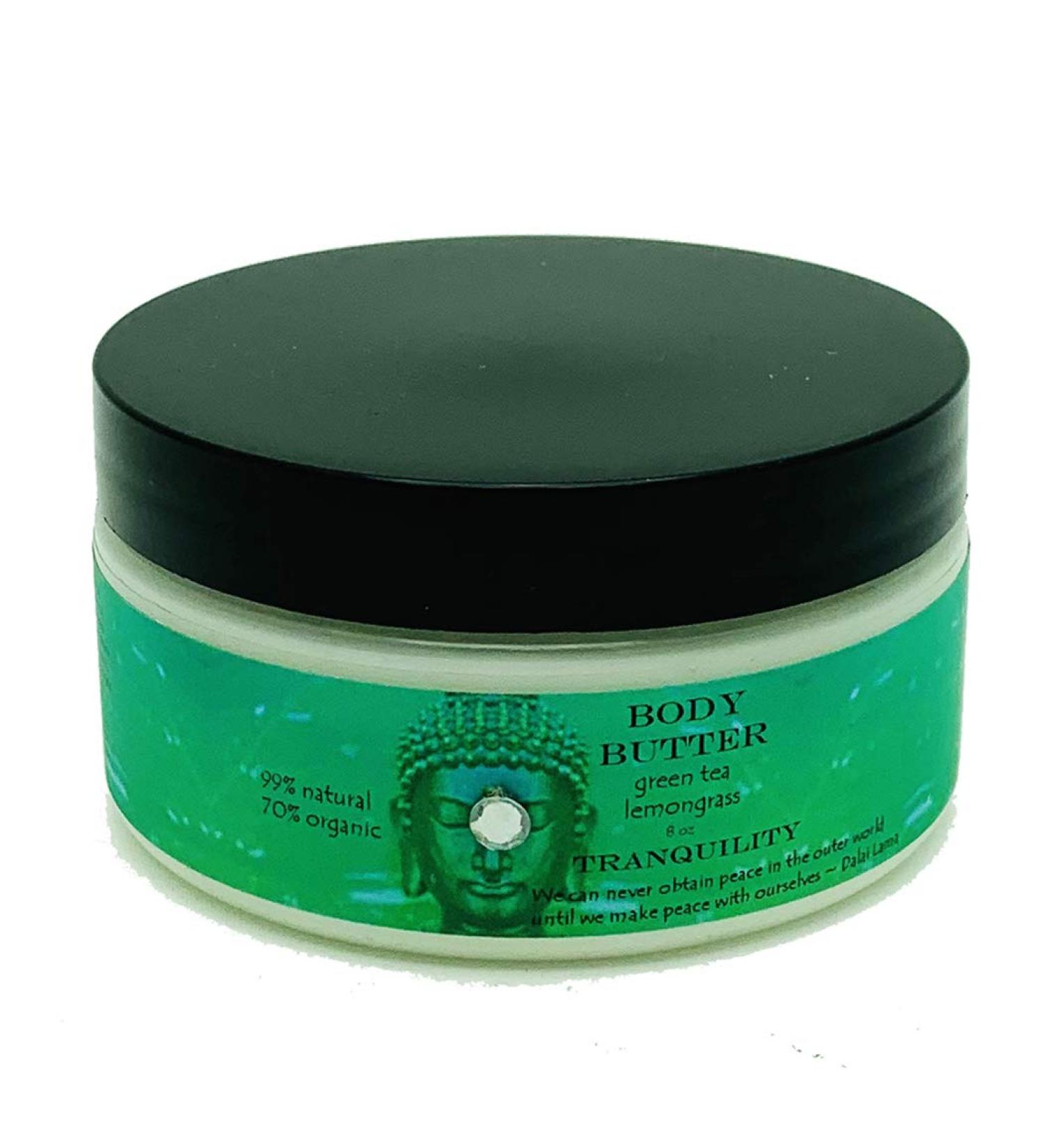 8 oz Buddhalicious Organic Body Butter Tranquility